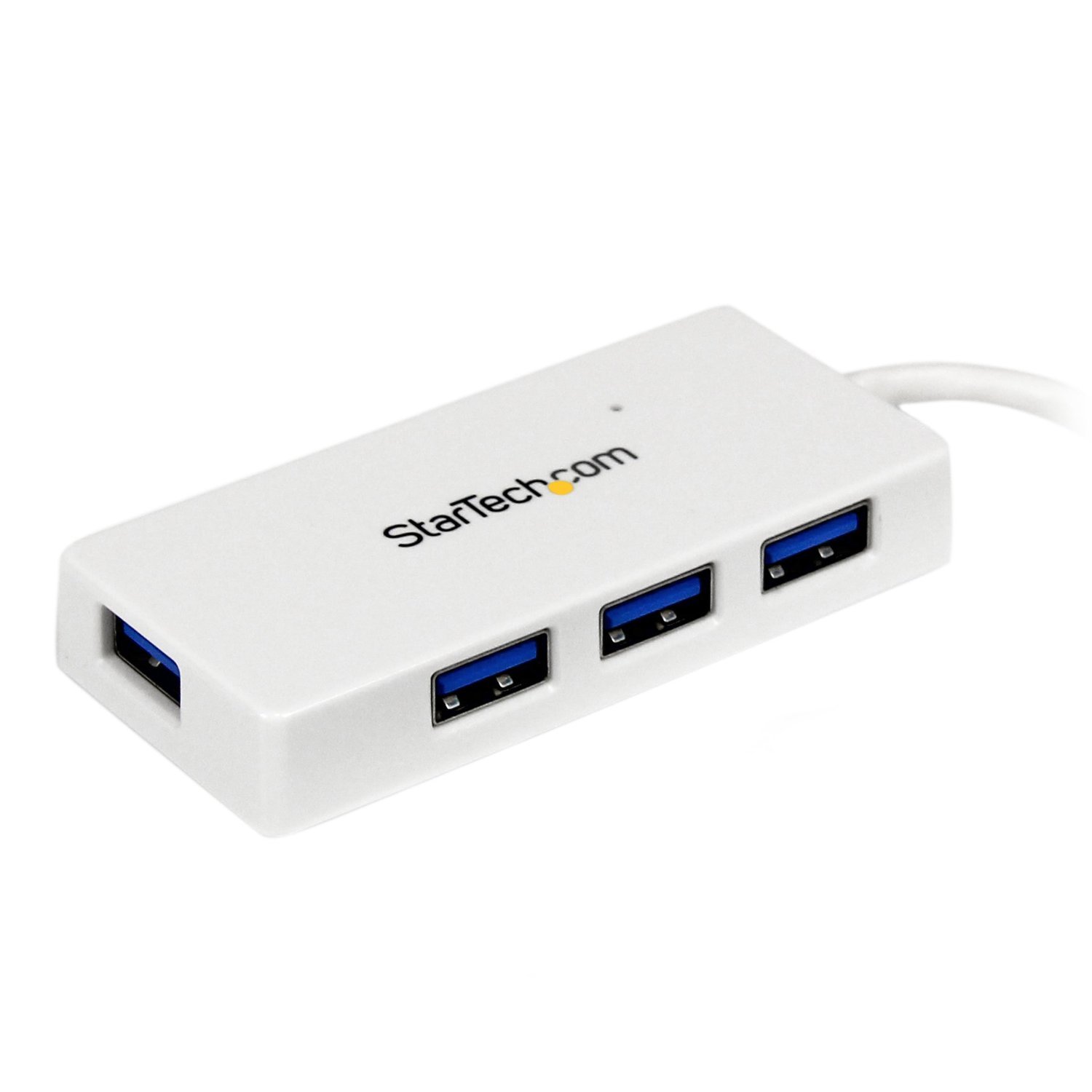 startech-com-st4300minu3w-hub-usb-3-0-4-ports-5-gbps-blanc image 1