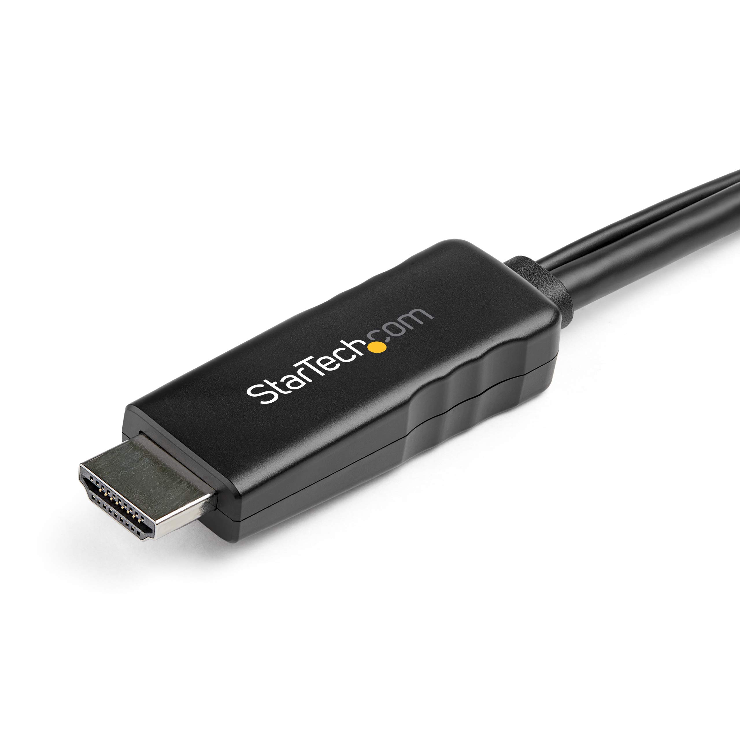 startech-com-hd2dpmm10-c-ble-adaptateur-hdmi-vers-displayport-3-m-4k-30-hz-actif image 3