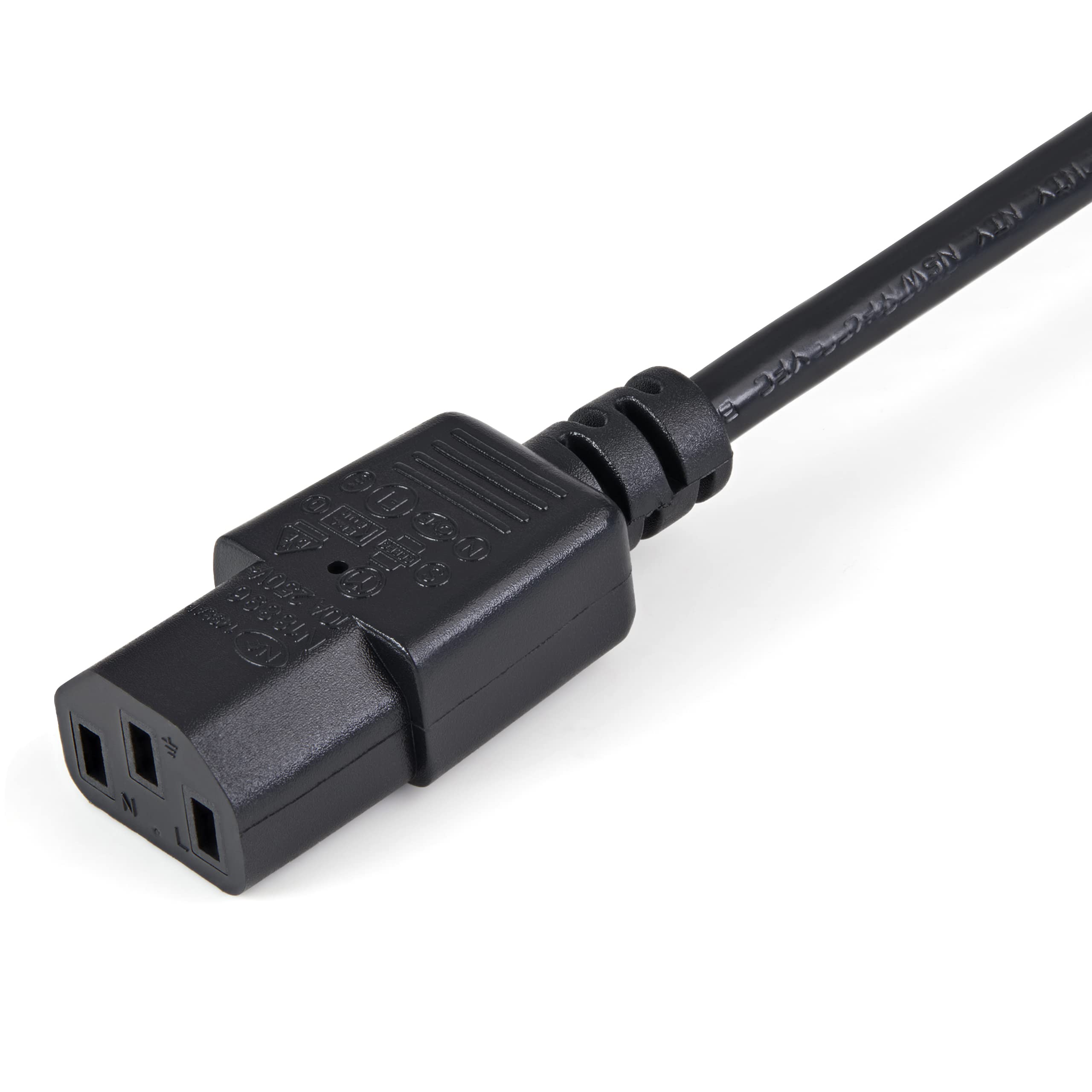 startech-com-pxt1001m-c-ble-d-extension-d-alimentation-c13-vers-c14-1-m image 3