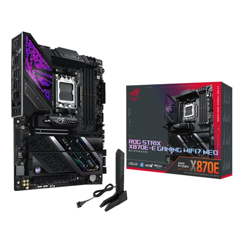 asus-rog-strix-x870e-e-gaming-wifi7-neo-carte-m-re-am5-ddr5-5x-m-2-pcie-5-0 image 1