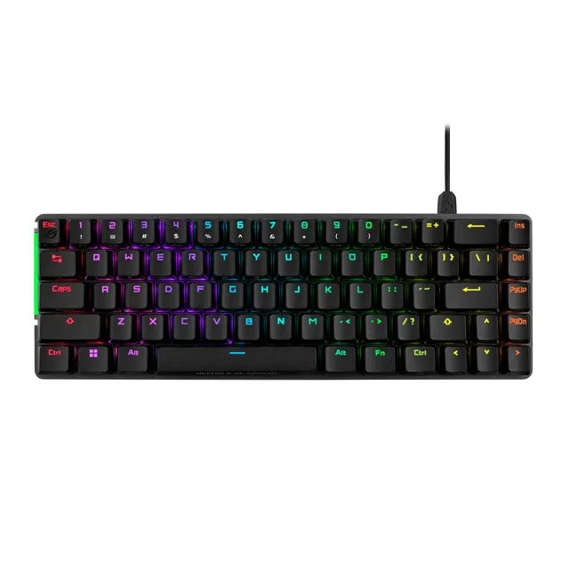 asus-rog-falchion-ace-black-azerty-clavier-gaming-m-canique-65-filaire-dual-usb- image 1