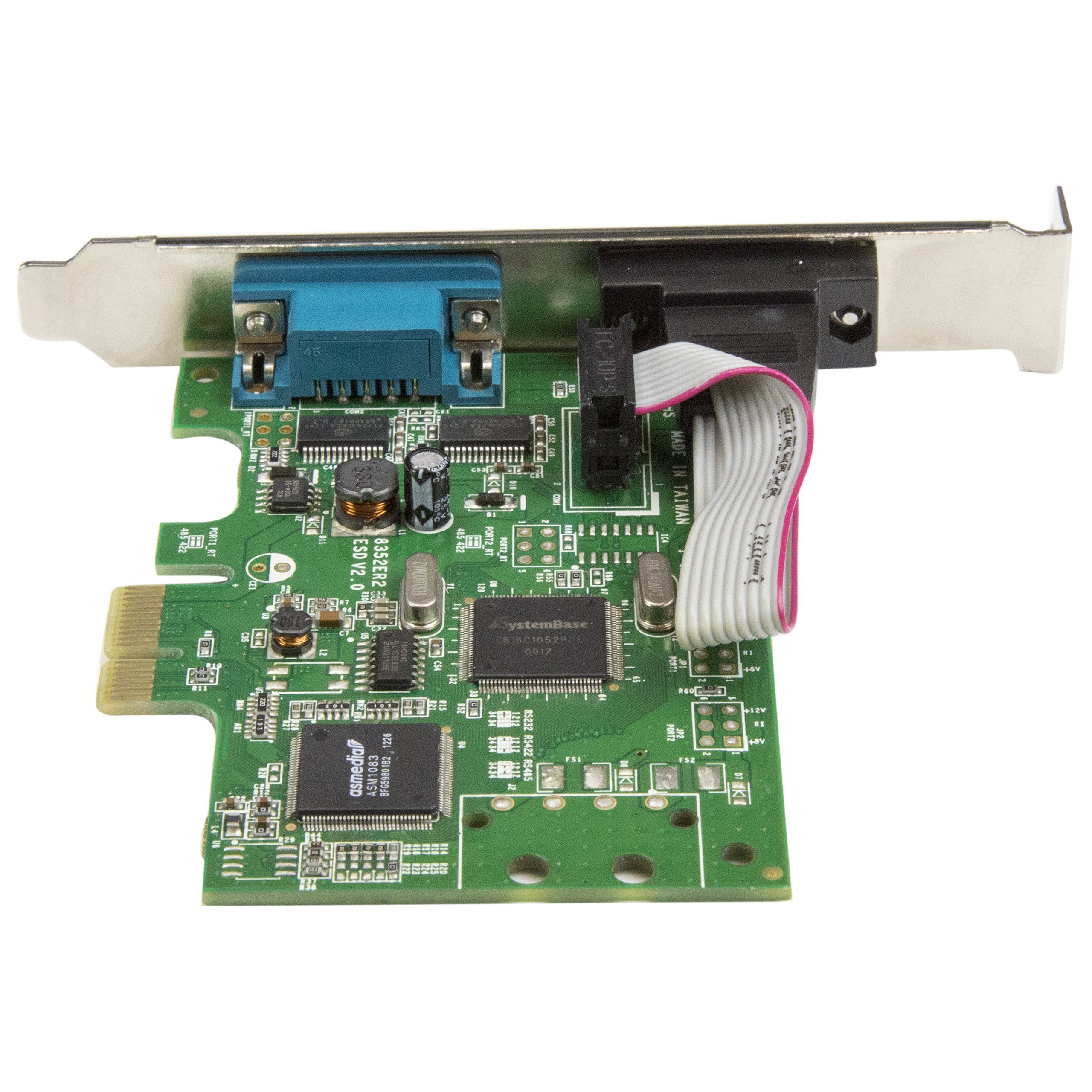 startech-com-pex2s1050-carte-pci-express-2-ports-s-rie-db9-rs232 image 3