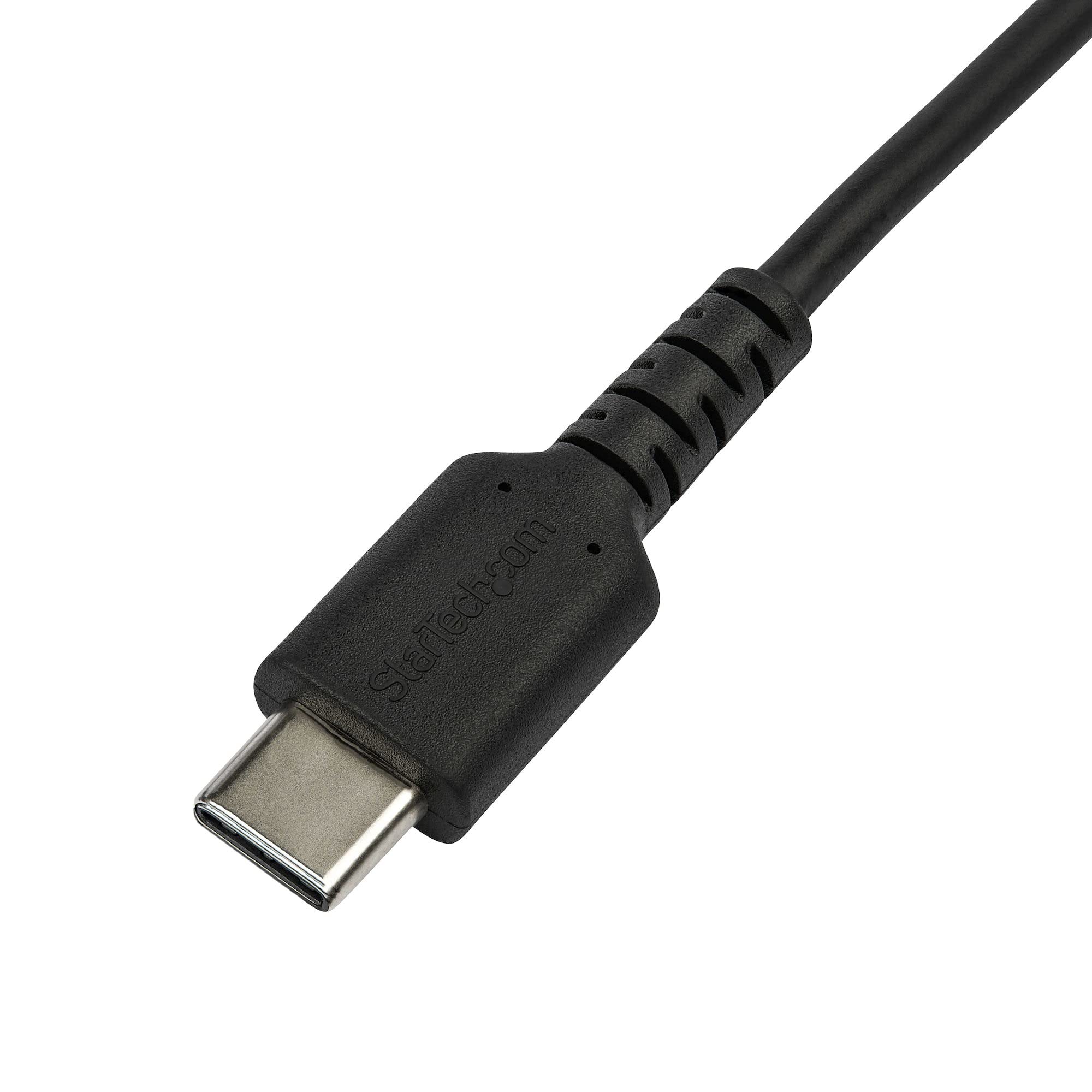 startech-com-rusbcltmm2mb-c-ble-usb-c-vers-lightning-2-m-robuste-mfi-noir image 2
