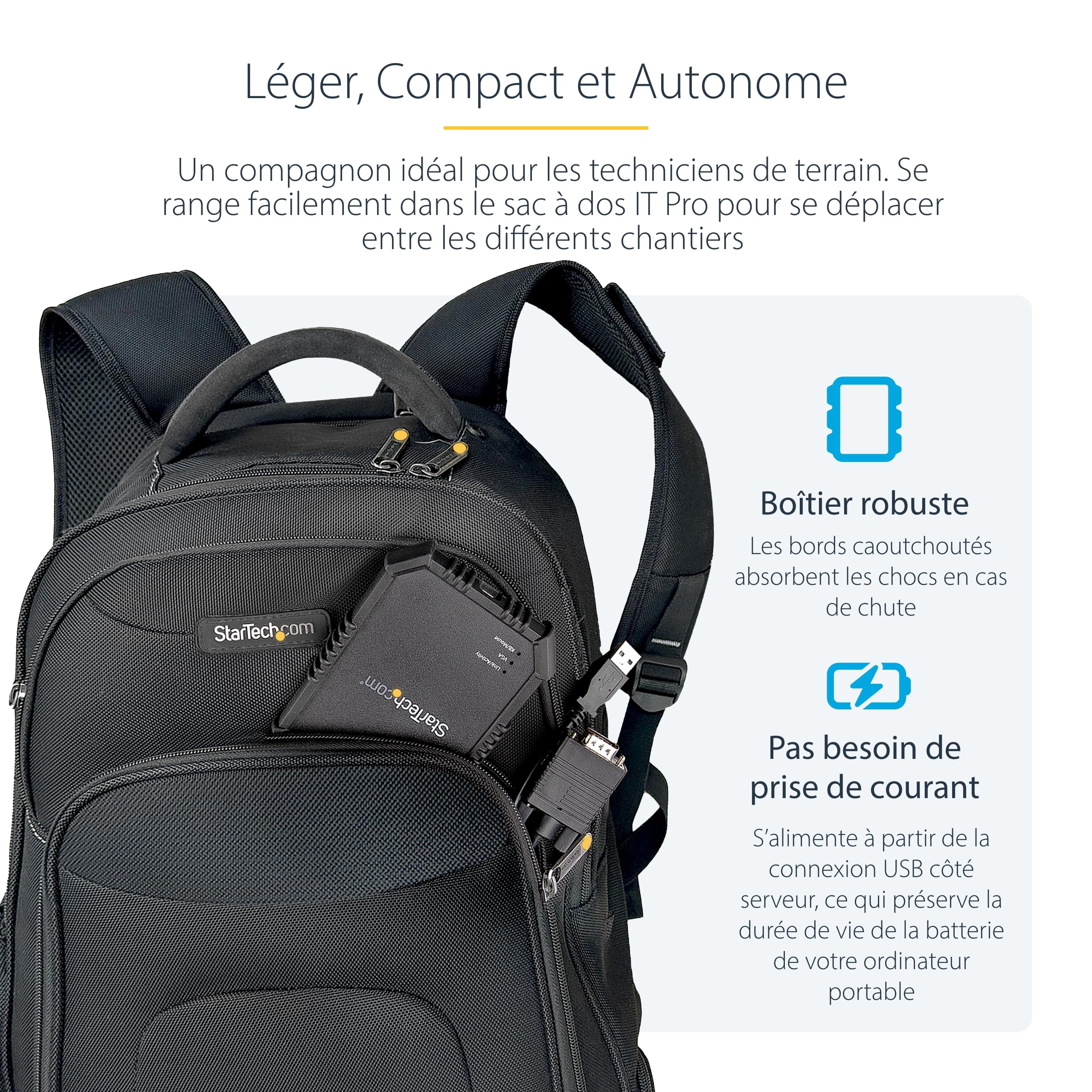 startech-com-adaptateur-crash-cart-pour-pc-portable-usb-vga-notecons02x image 7