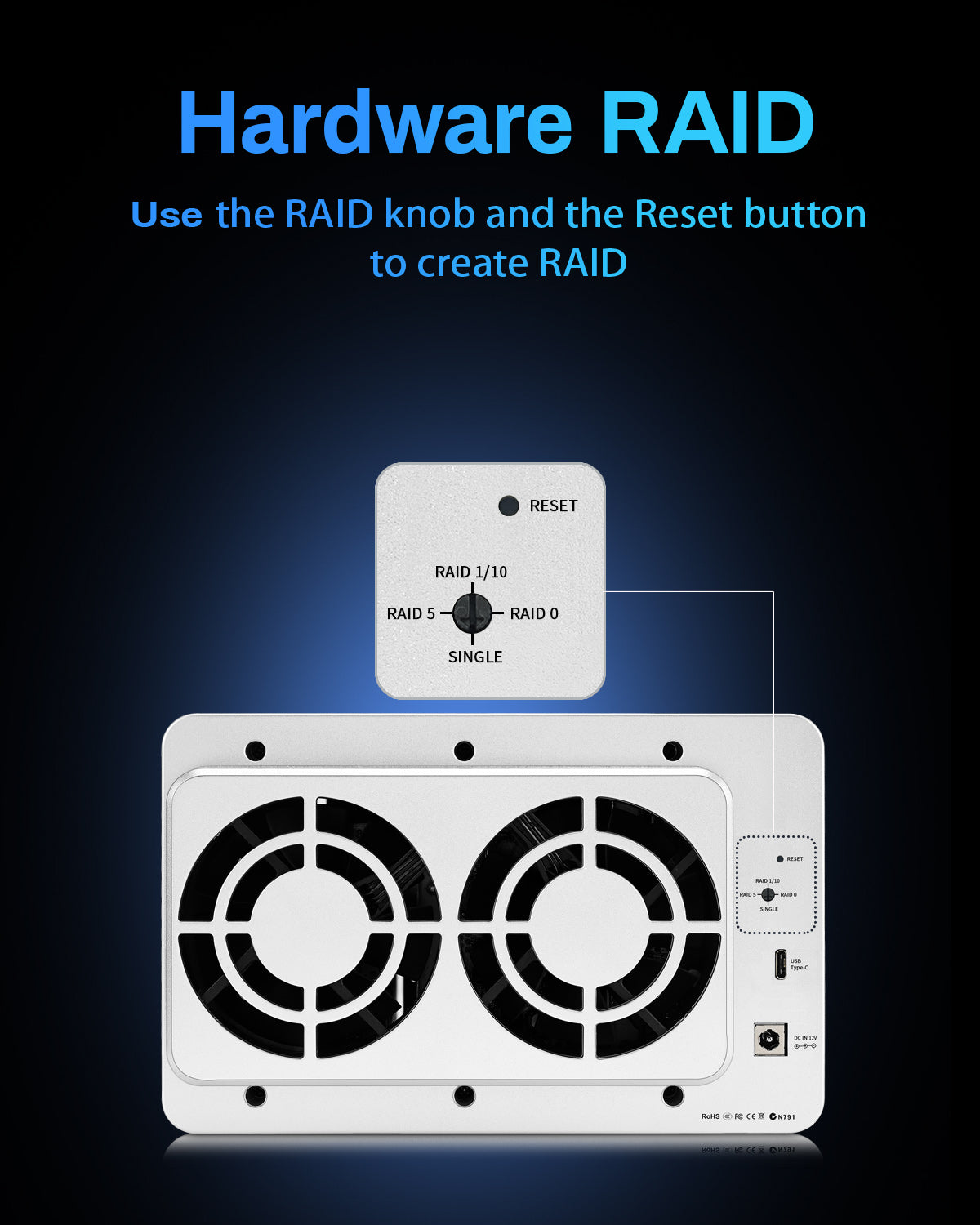 terramaster-d5-310-das-5-baies-raid-mat-riel-usb image 7