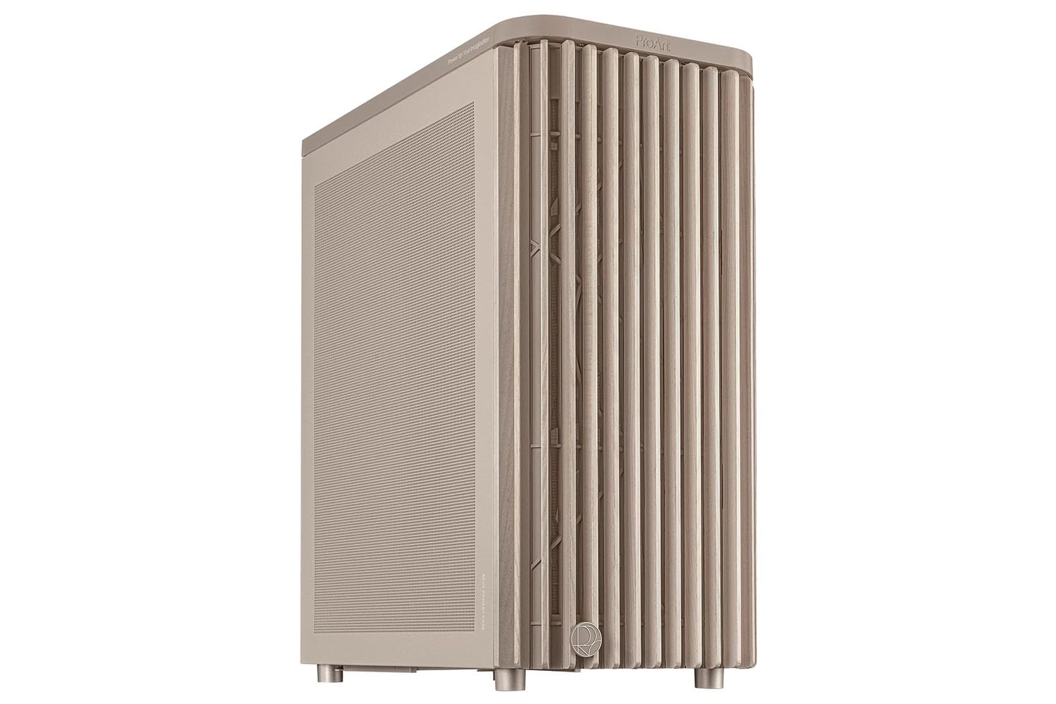 asus-rog-proart-pa401-wood-edition-bo-tier-pc-atx-mesh-beige image 1