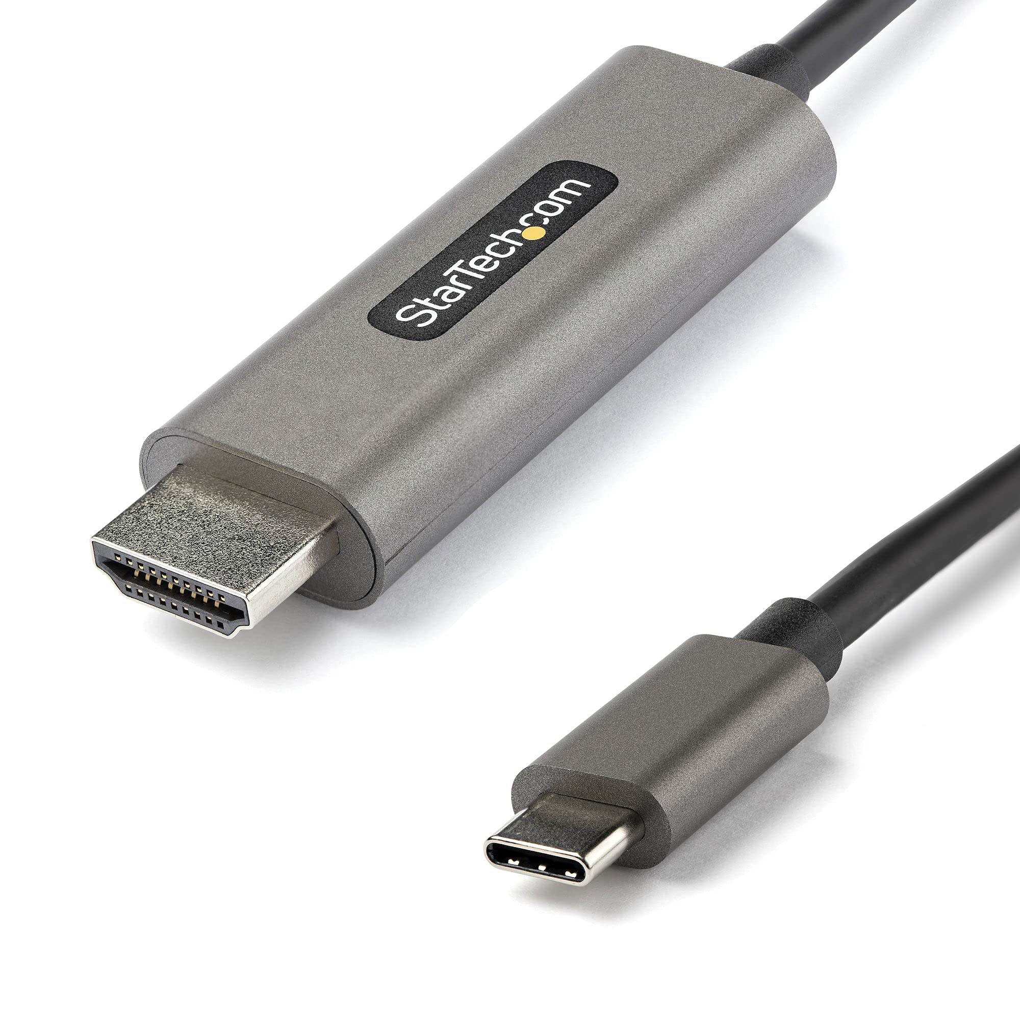 startech-com-c-ble-usb-c-vers-hdmi-2-0-1m-4k-60hz-blanc image 2