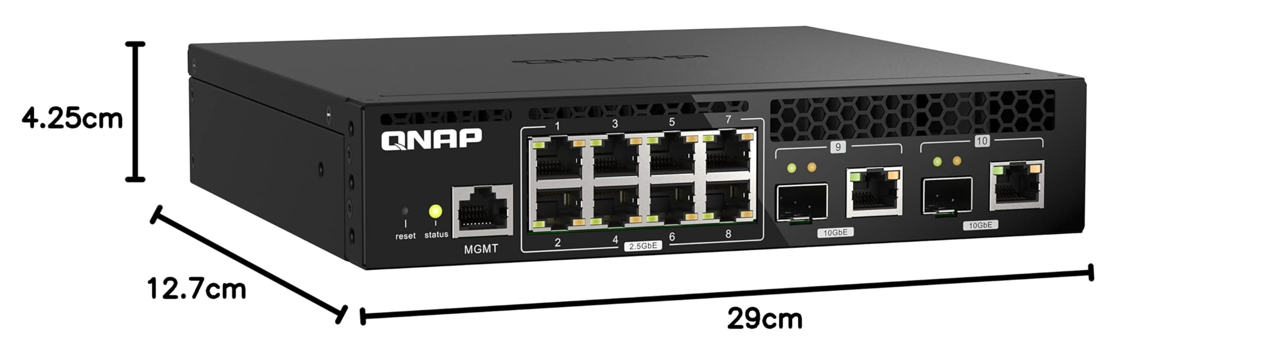 qnap-qsw-m2108r-2c-switch-r-seau-manag-l2-10gbe-2-5gbe-8-ports-2-combo-sfp image 7