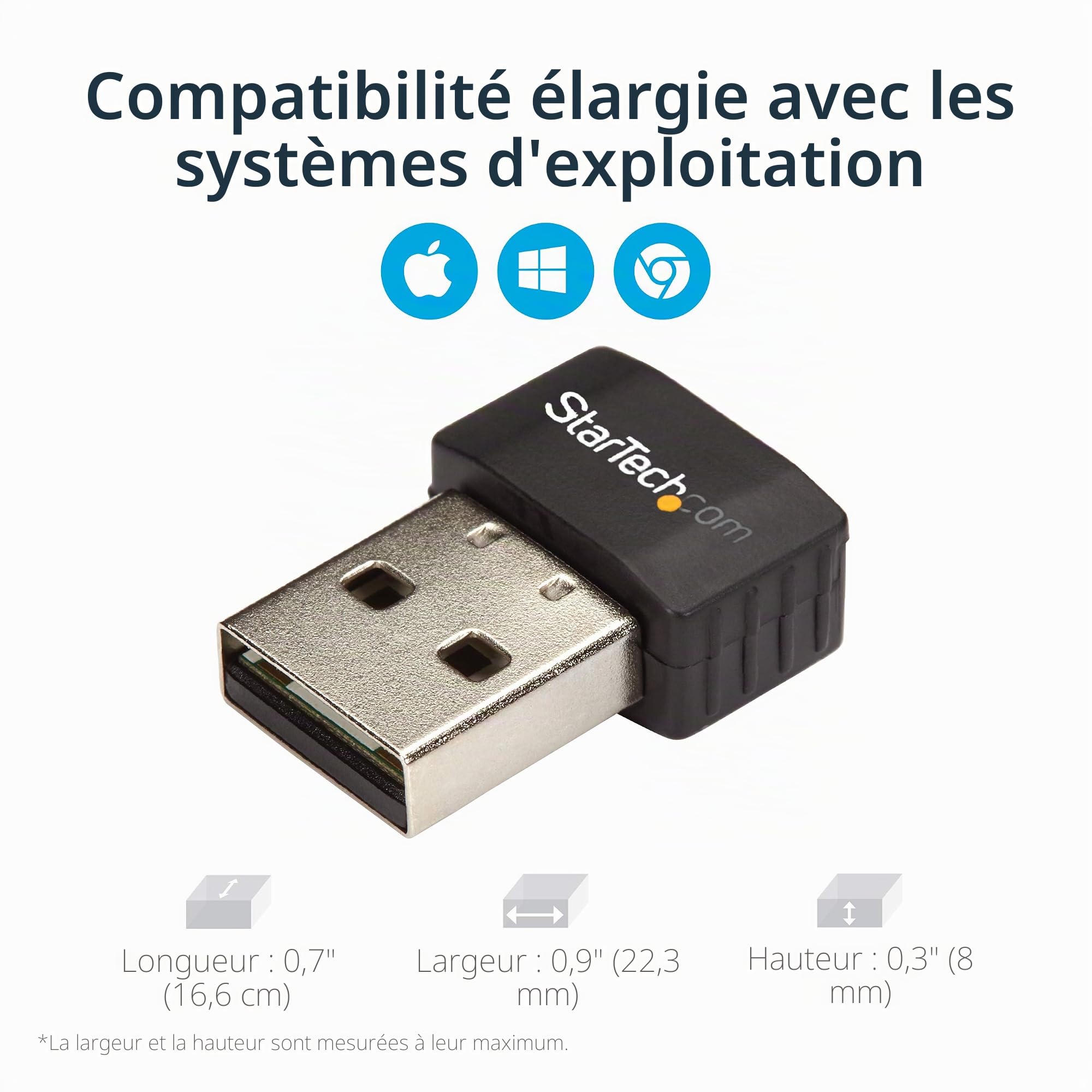startech-com-usb433acd1x1-adaptateur-usb-wifi-ac600-bi-bande-nano image 3