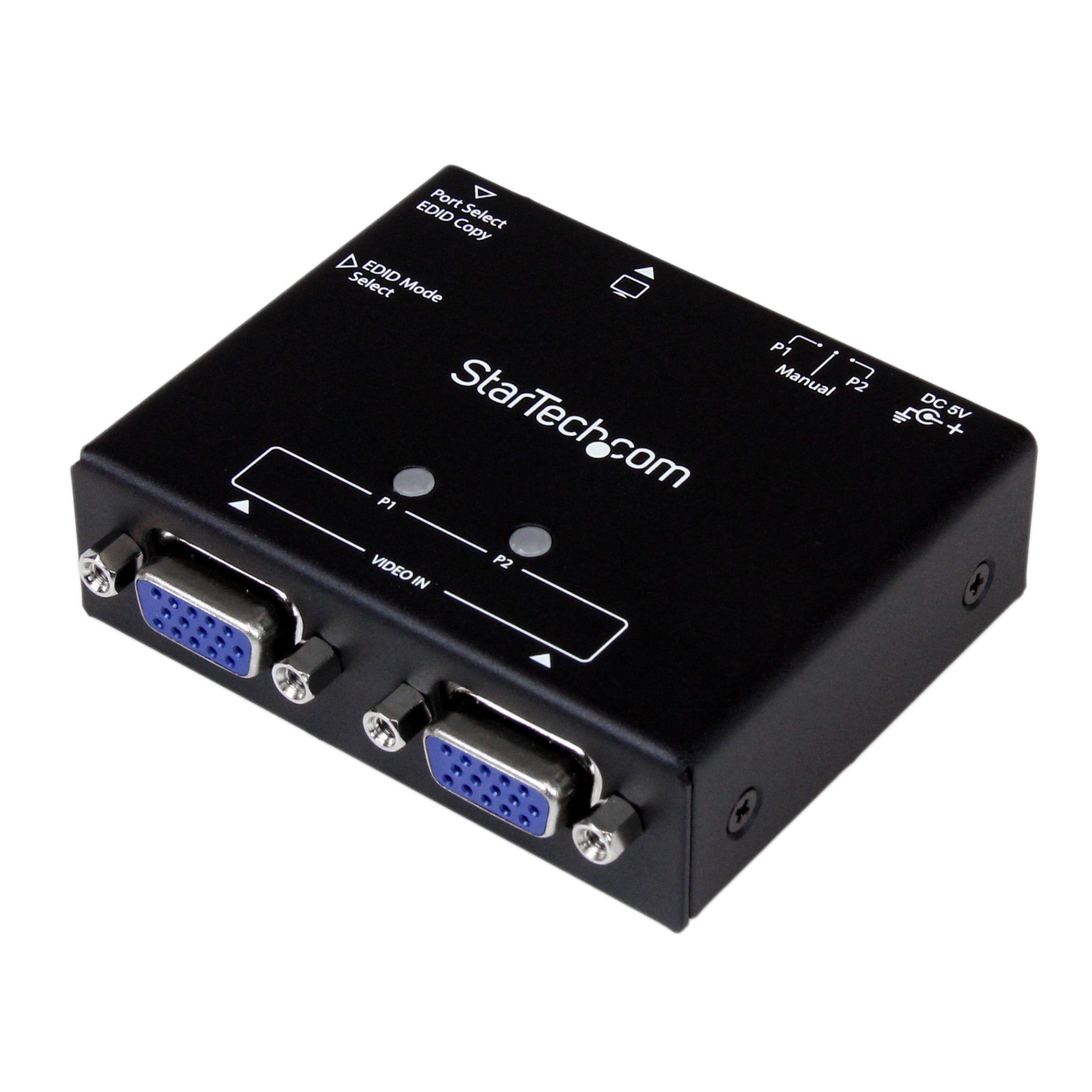 startech-com-st122vga-switch-vga-automatique-2-ports-1920x1200-avec-edid image 1
