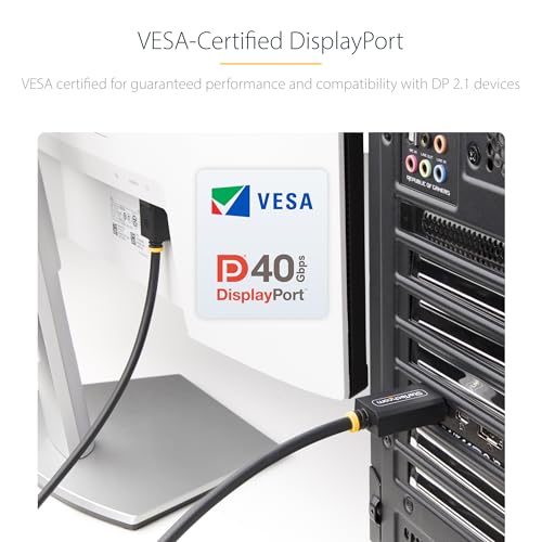 startech-com-c-ble-displayport-2-1-vesa-dp40-1-8-m-8k-60hz-noir image 8