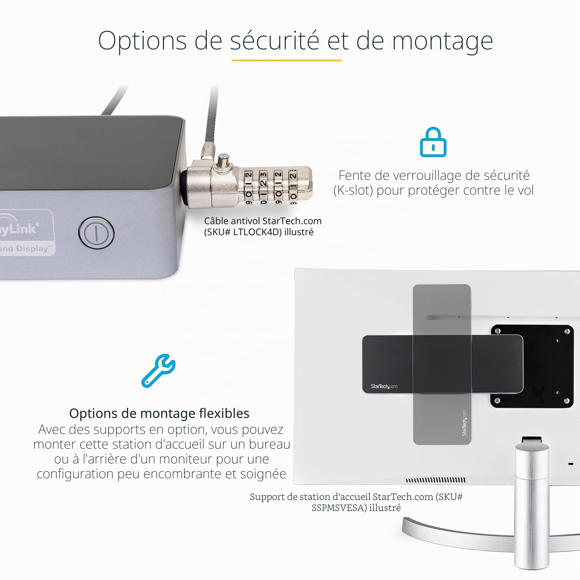 startech-com-station-d-accueil-hybride-usb-c-usb-a-double-4k-hdmi-displayport-gb image 6