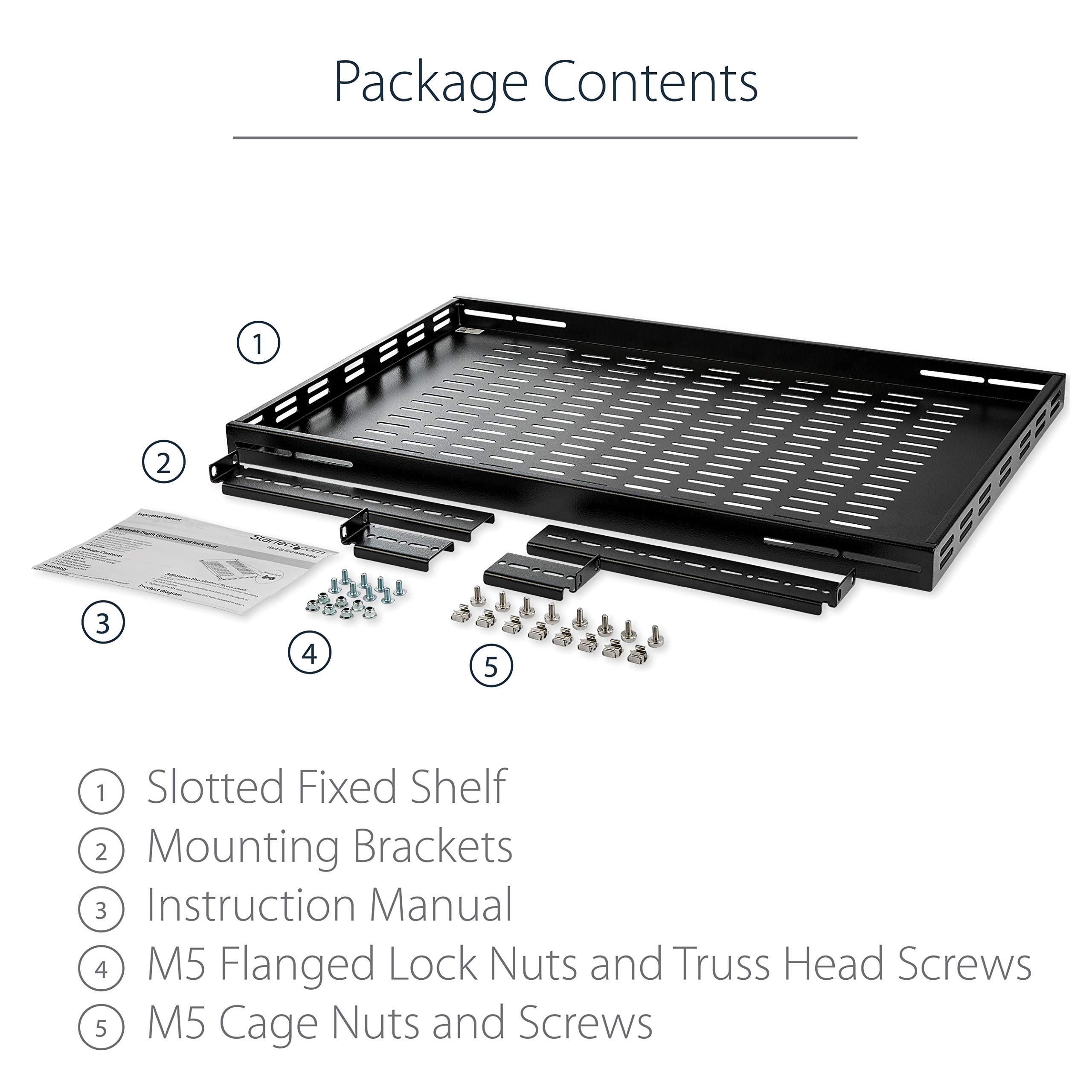 startech-com-tag-re-rack-19-1u-r-glable-ventil-e-80-kg-adjshelf image 5