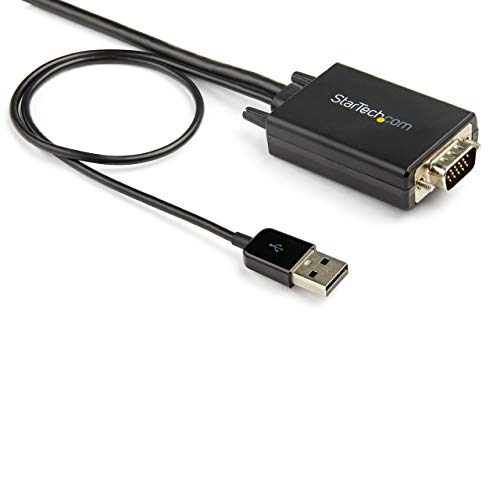 startech-com-vga2hdmm10-adaptateur-vga-vers-hdmi-1080p-3-m-avec-audio-usb-noir image 8