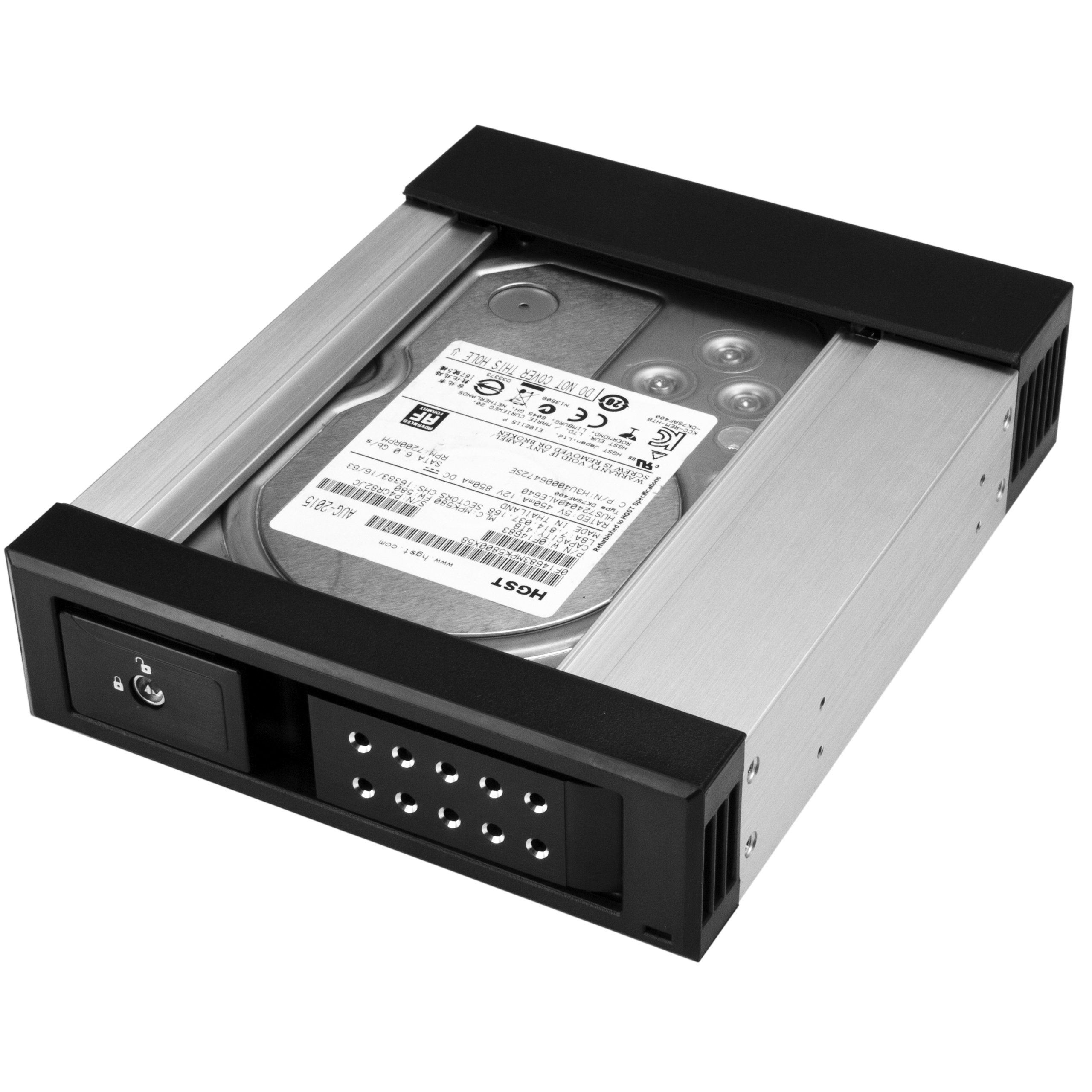 startech-com-hsb1satsasba-baie-3-5-sas-sata-sans-tiroir-aluminium-5-25 image 6