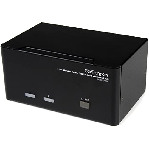 startech-com-sv231tdviua-switch-kvm-2-ports-triple-dvi-audio-usb-st12mhdlan-seri image 4