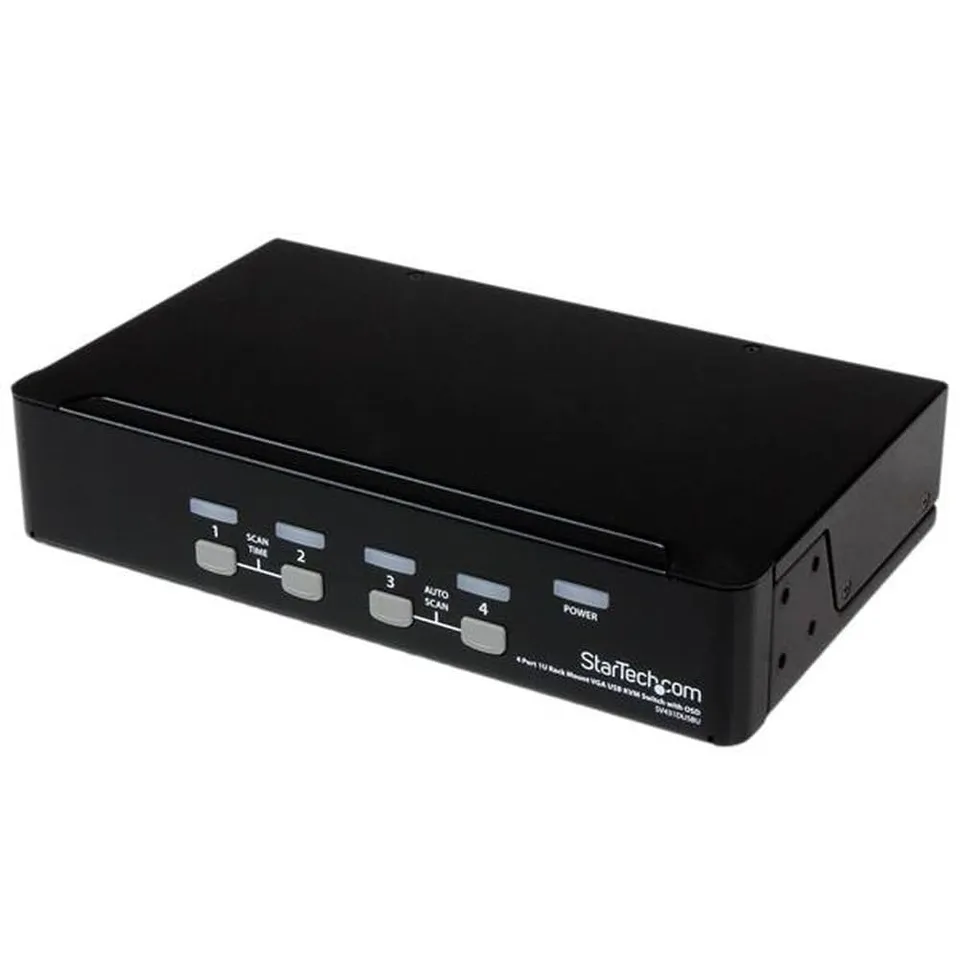 startech-com-sv431dusbu-commutateur-kvm-4-ports-vga-usb-rack-osd image 1