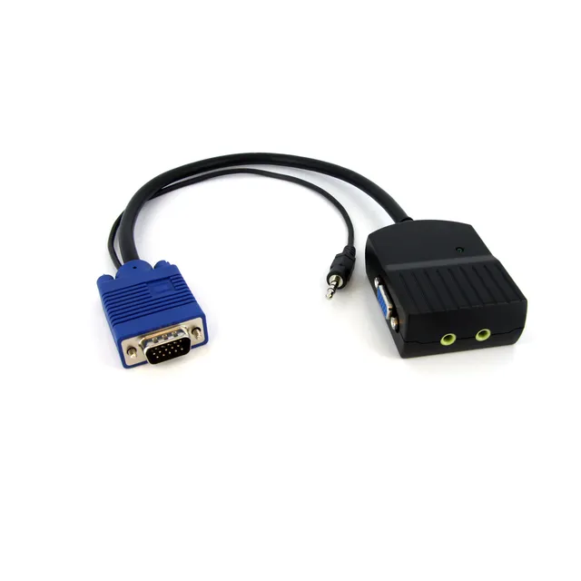 startech-com-st122lea-r-partiteur-vid-o-2-ports-vga-avec-audio-alimentation-usb image 1
