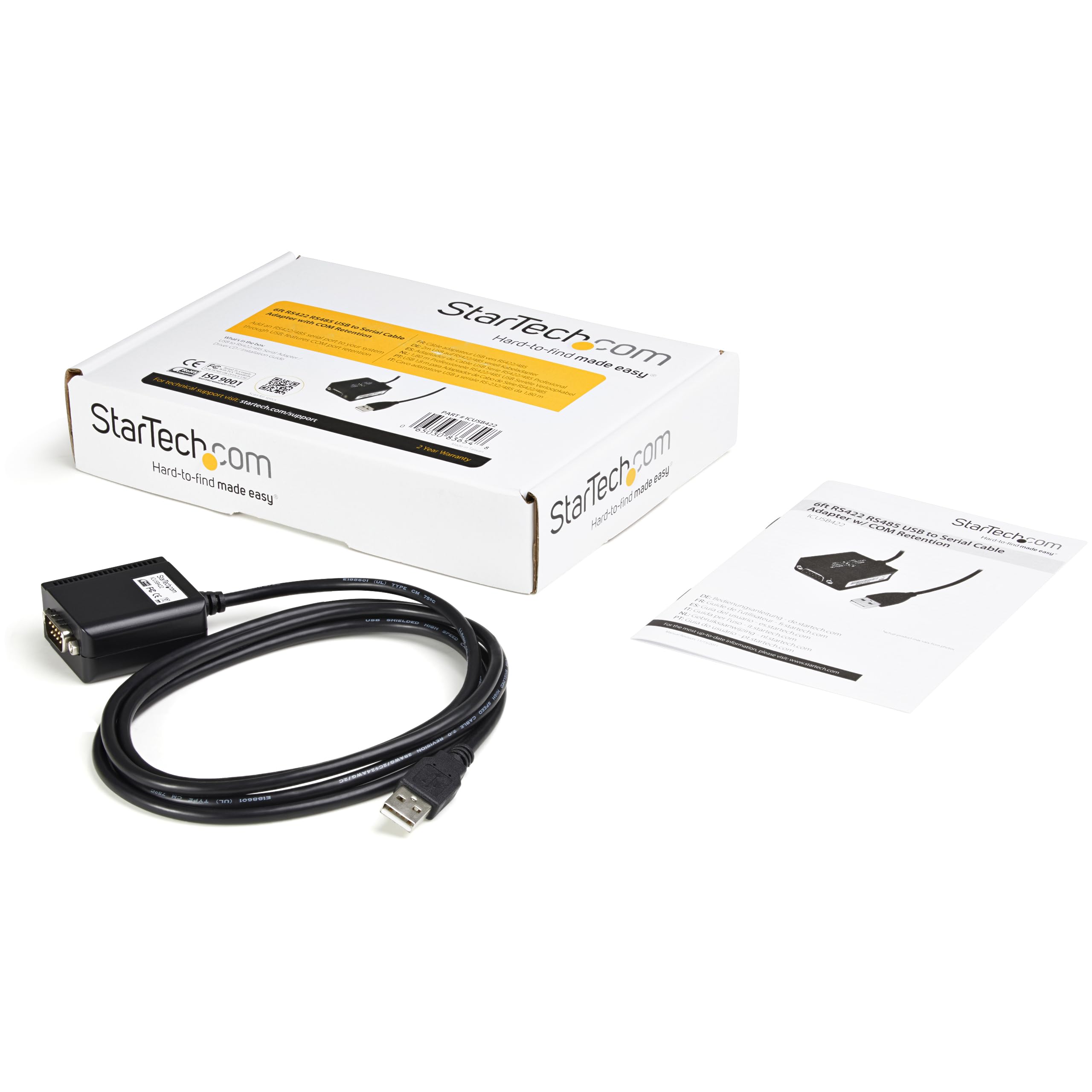 startech-com-icusb422-c-ble-adaptateur-usb-vers-rs422-485-1-80m-pro image 6