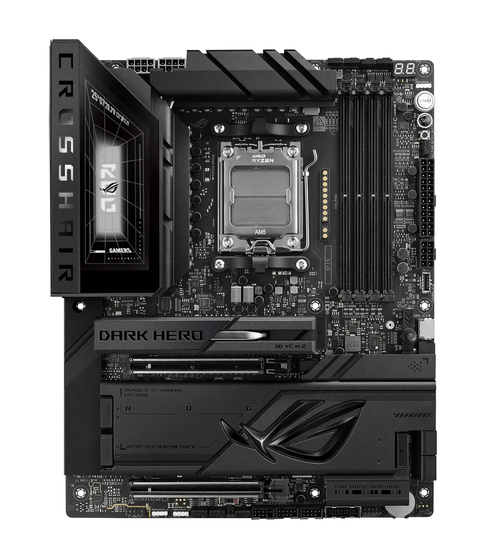 asus-rog-crosshair-x870e-dark-hero-carte-m-re-atx-am5-ddr5-wifi-7 image 1