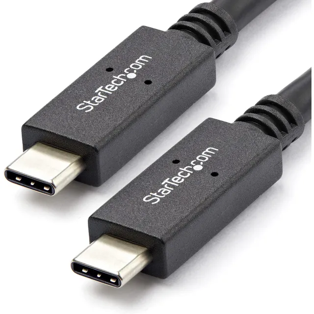 startech-com-c-ble-usb-c-1m-10-gbps-100w-pd-8k-60hz-certifi-usb-if image 1