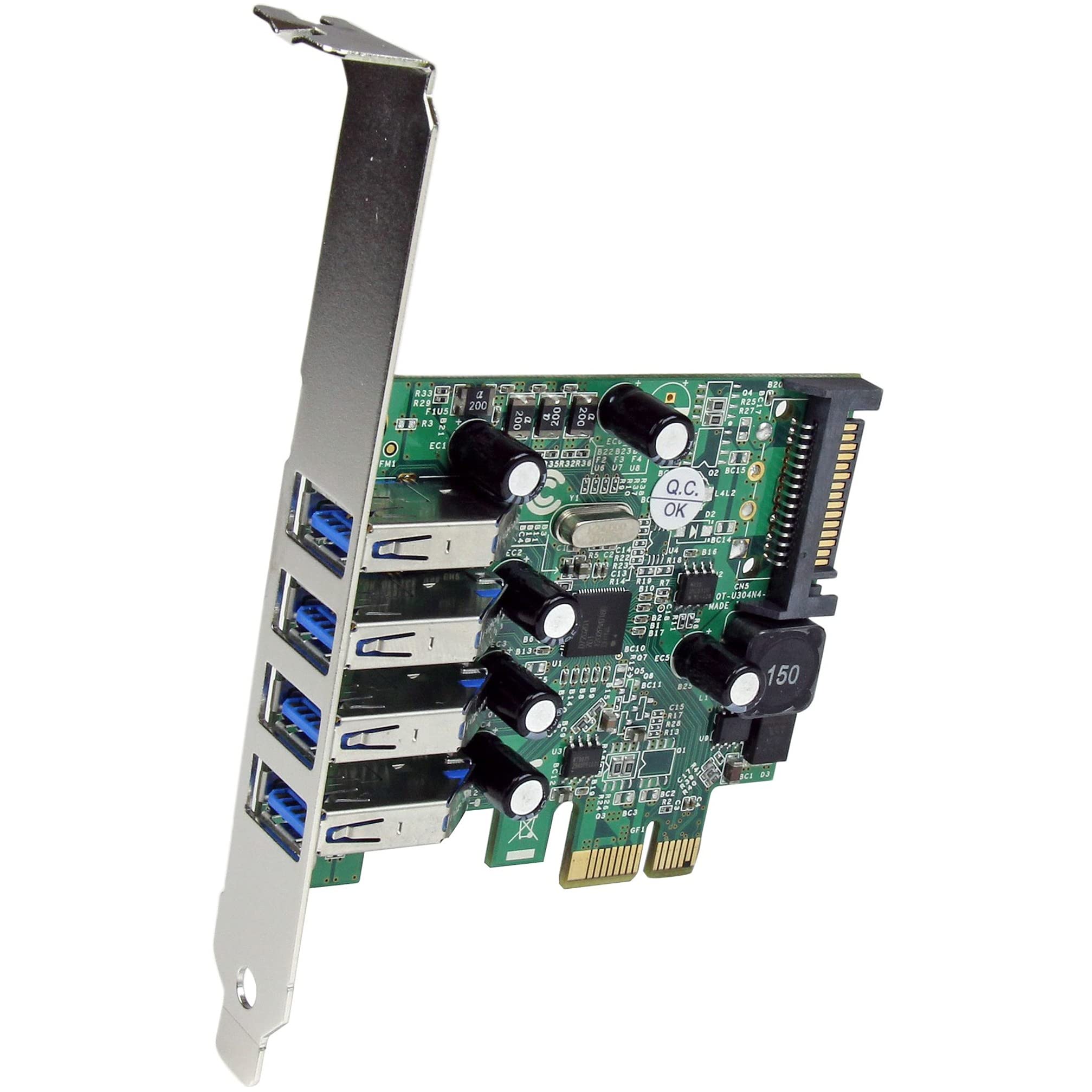 startech-com-pexusb3s4v-carte-pcie-4-ports-usb-3-0-5gbps-uasp-extension-pc image 2