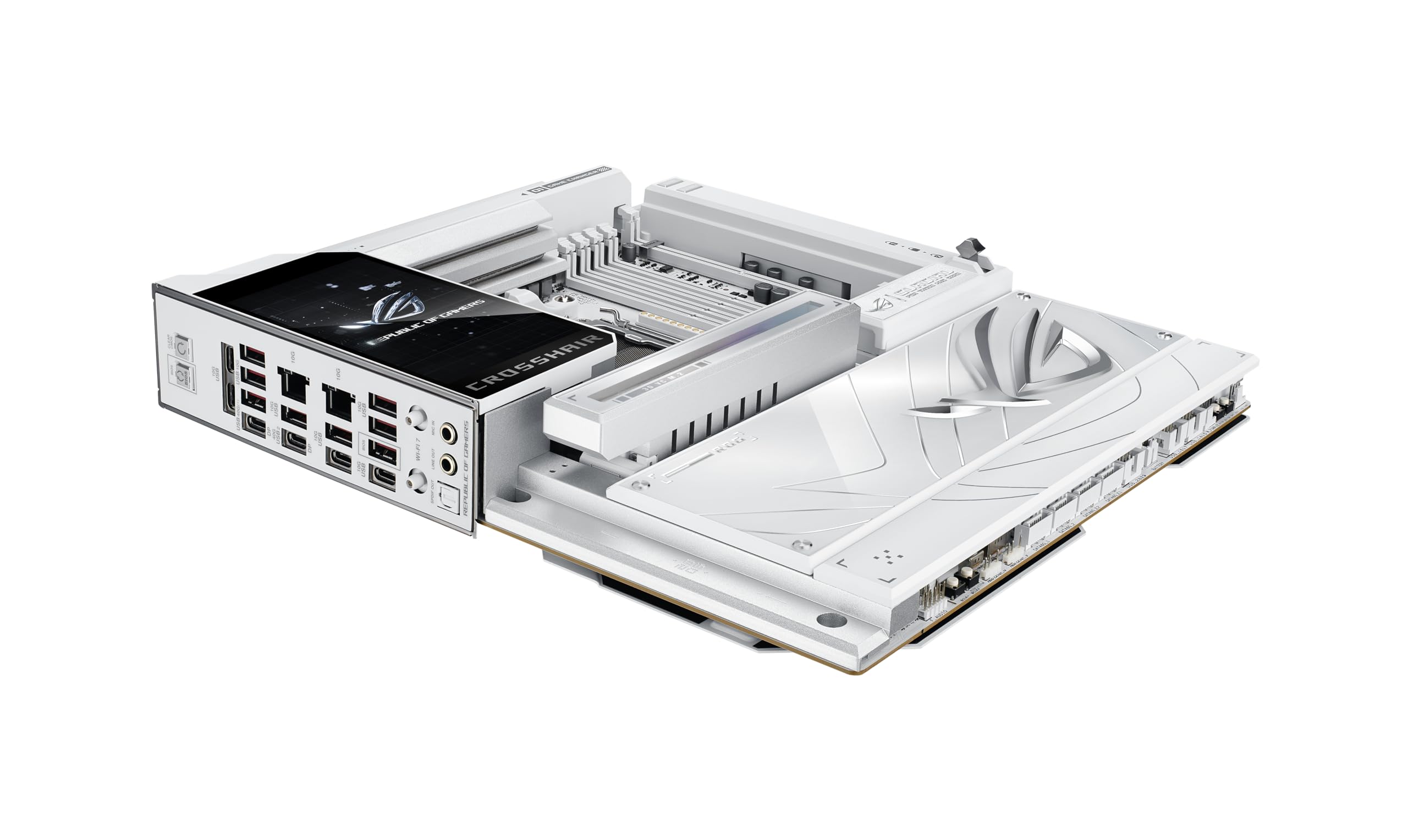 asus-rog-crosshair-x870e-glacial-carte-m-re-am5-e-atx-ddr5-wifi-7 image 4