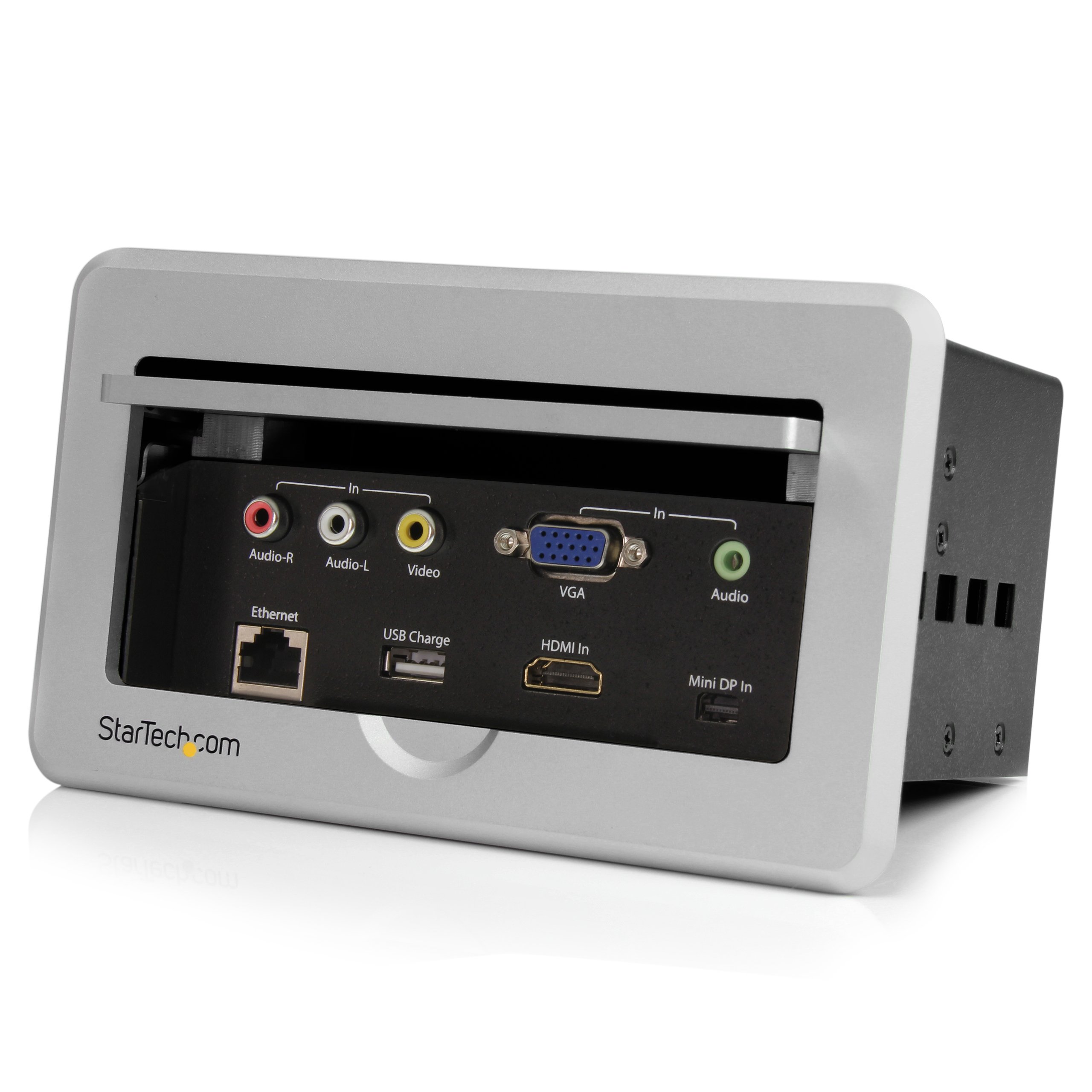 startech-com-box4hdecp-bo-tier-table-de-r-union-hdmi-vga-mini-dp-vers-hdmi-usb image 1