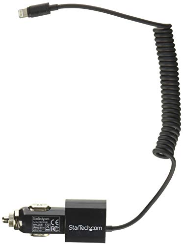 startech-com-usblt2pcarb-chargeur-voiture-double-lightning-usb-21w-4-2a-noir image 4