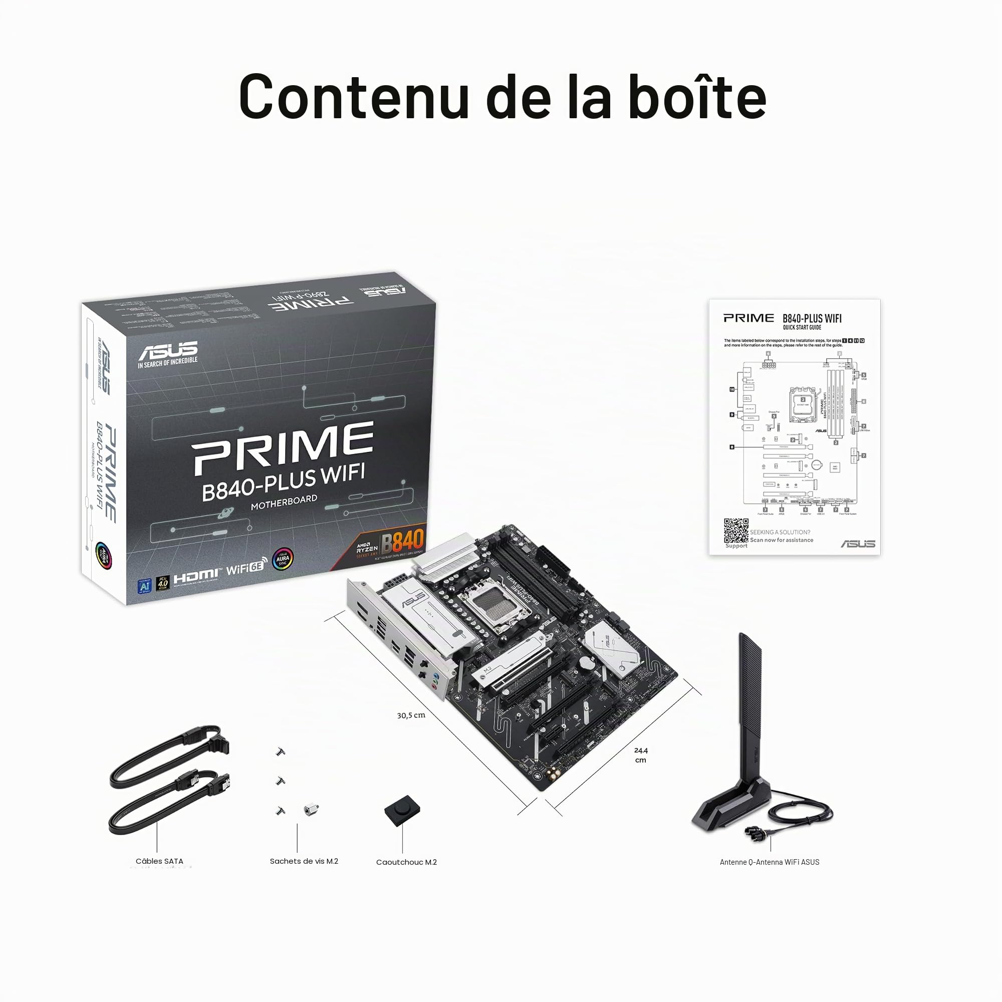 asus-prime-b840-plus-wifi-carte-m-re-atx-am5-ddr5-wi-fi-6e-2-5gbe image 6