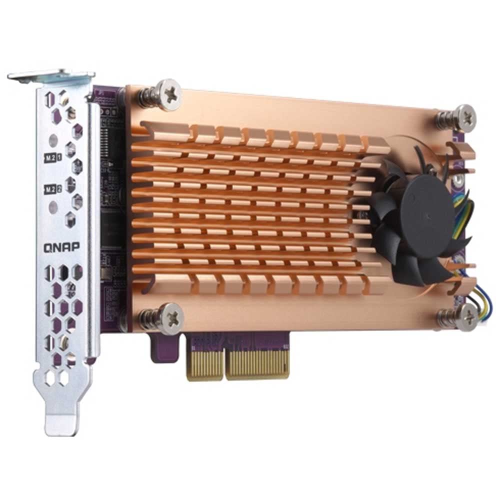 qnap-qm2-2s-220a-carte-extension-dual-m-2-sata-ssd-pcie-2-0-pour-nas image 4