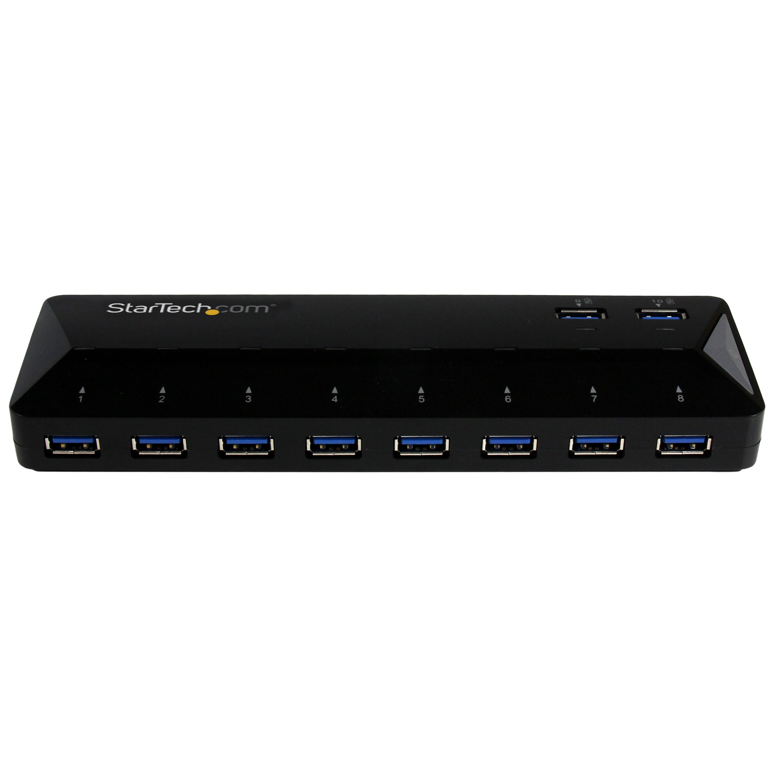 startech-com-hub-usb-a-10-ports-5gbps-2-ports-charge-rapide-st103008u2c image 2