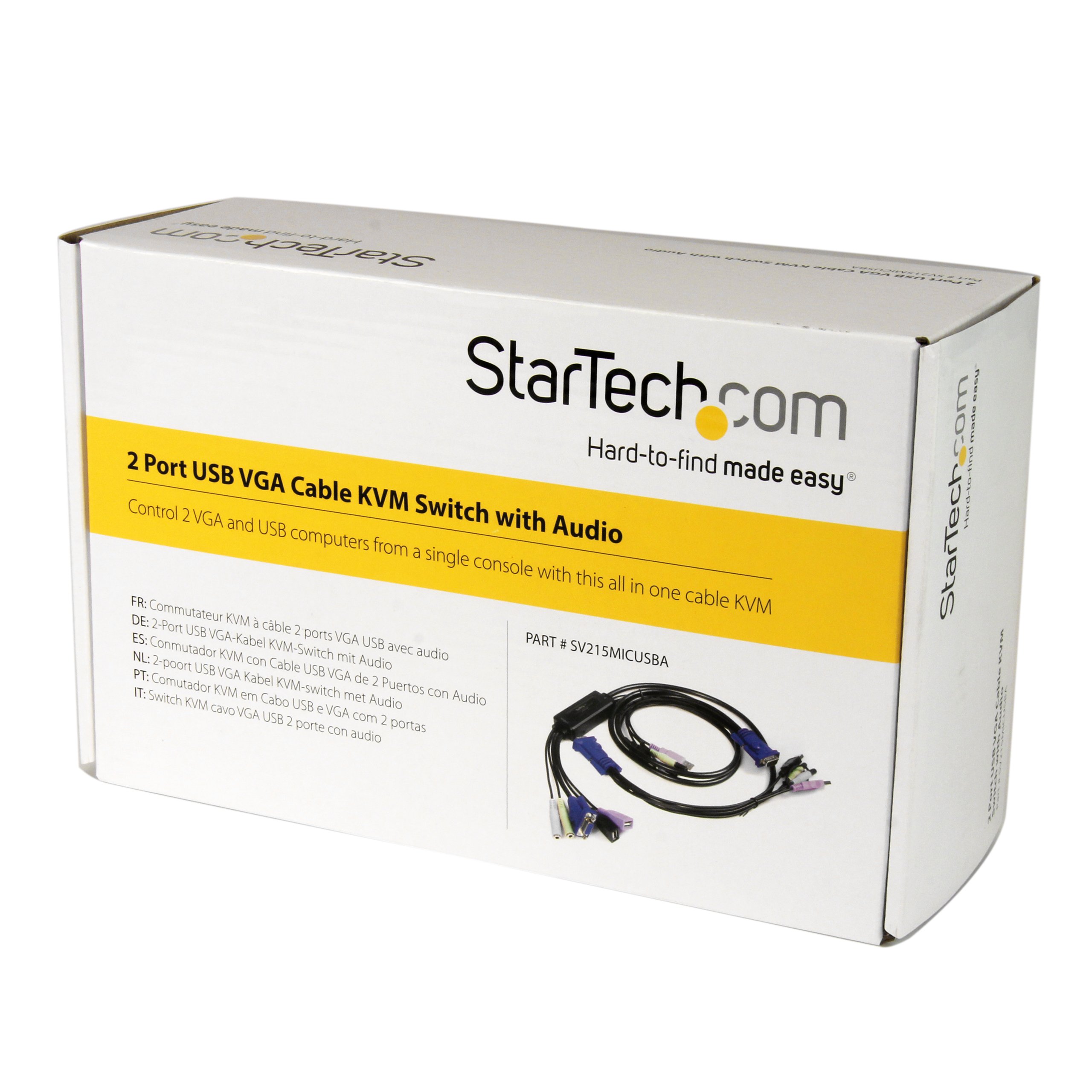 startech-com-sv215micusba-commutateur-kvm-2-ports-vga-usb-audio image 5