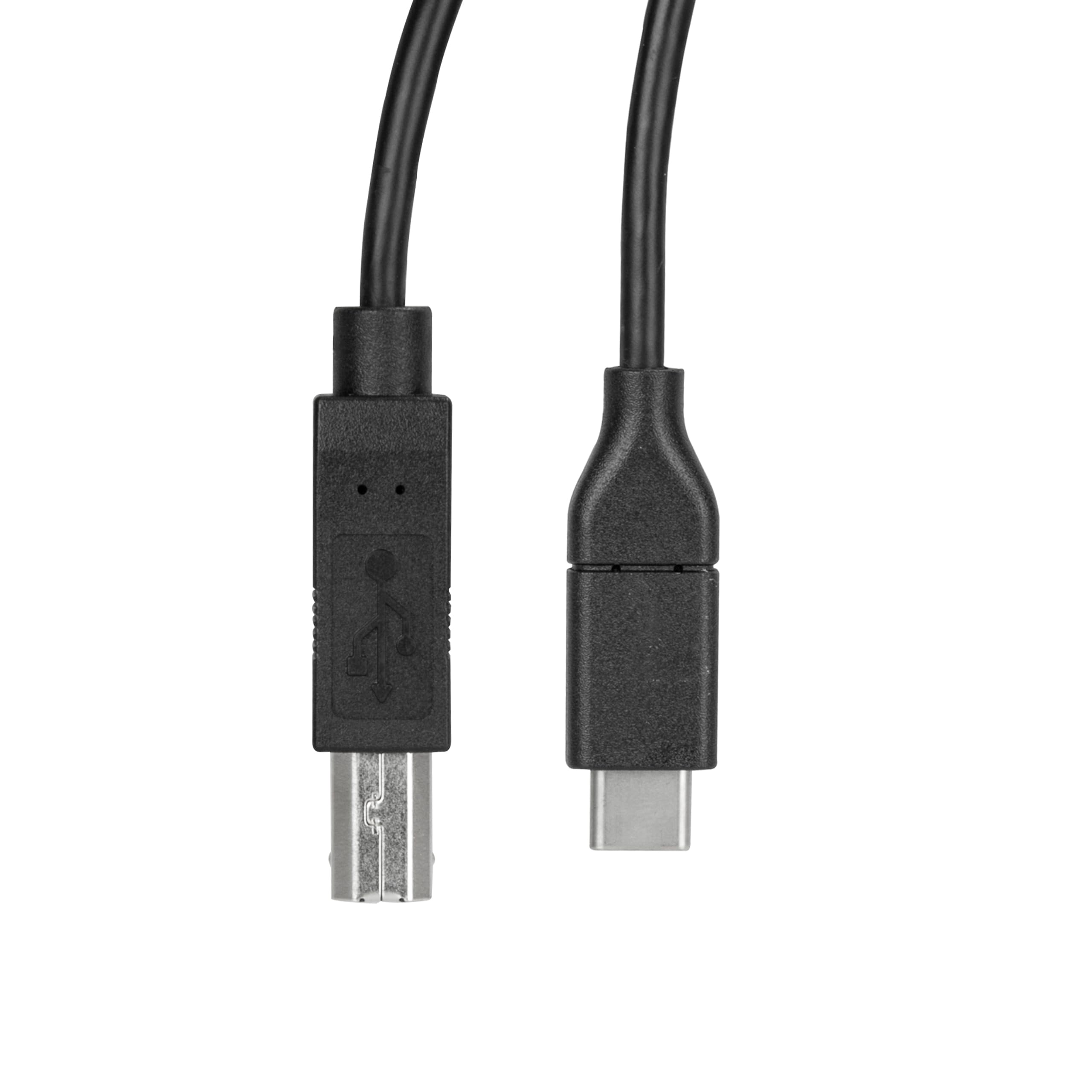 startech-com-usb2cb3m-c-ble-usb-c-vers-usb-b-3-m-usb-2-0-pour-imprimante image 2
