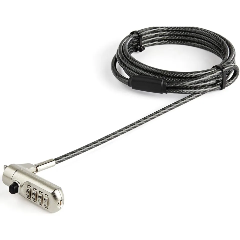 startech-com-c-ble-antivol-nano-slot-combinaison-2-m-pour-pc-portable image 1