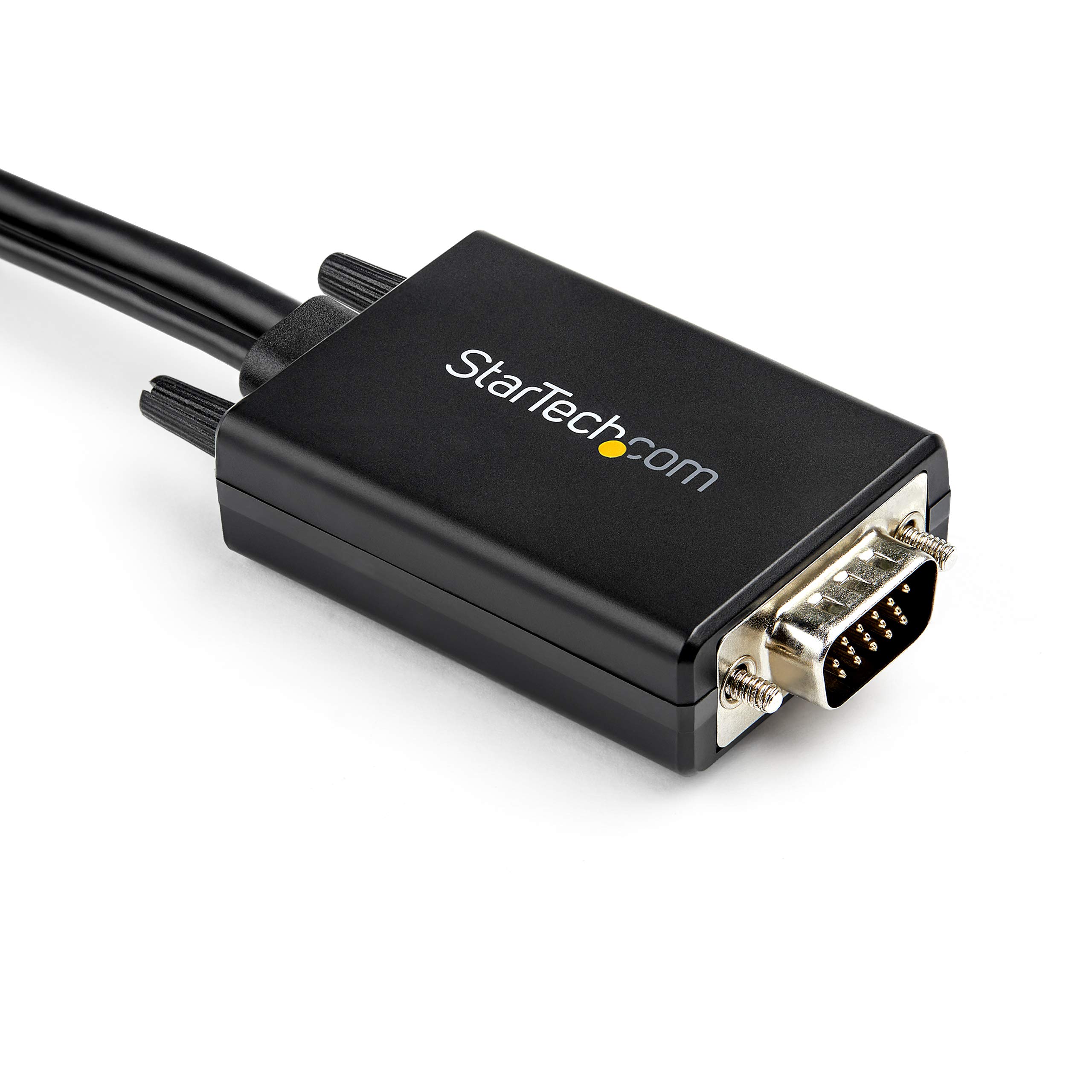 startech-com-vga2hdmm10-adaptateur-vga-vers-hdmi-1080p-3-m-avec-audio-usb-noir image 3