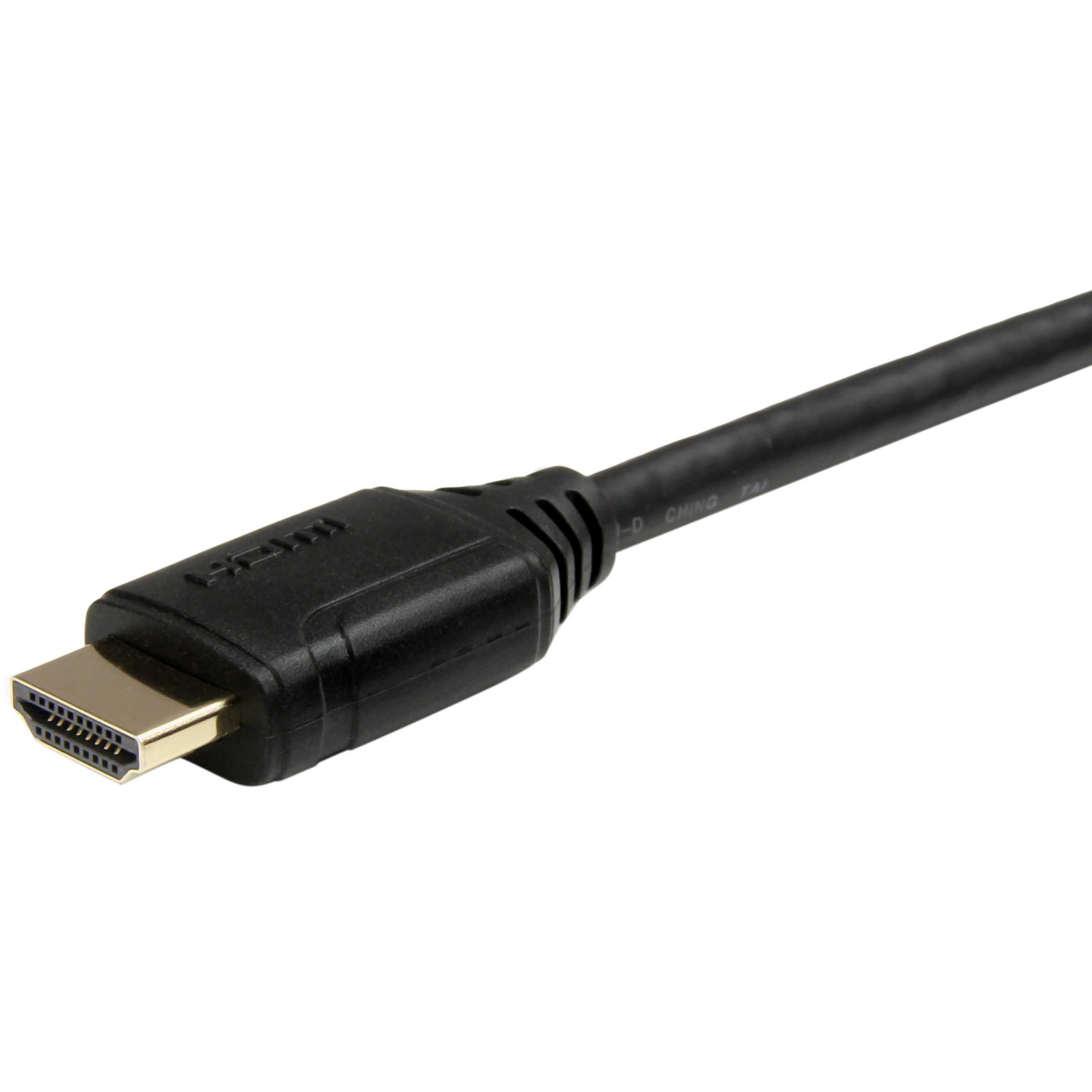 startech-com-c-ble-hdmi-2-0-certifi-50cm-4k-60hz-hdr10-avec-ethernet-noir image 2