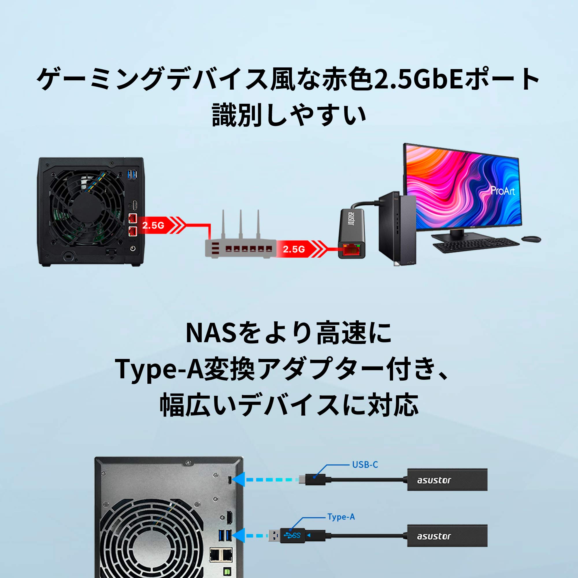 asustor-as-u2-5g2-adaptateur-ethernet-usb-type-c-2-5g image 4