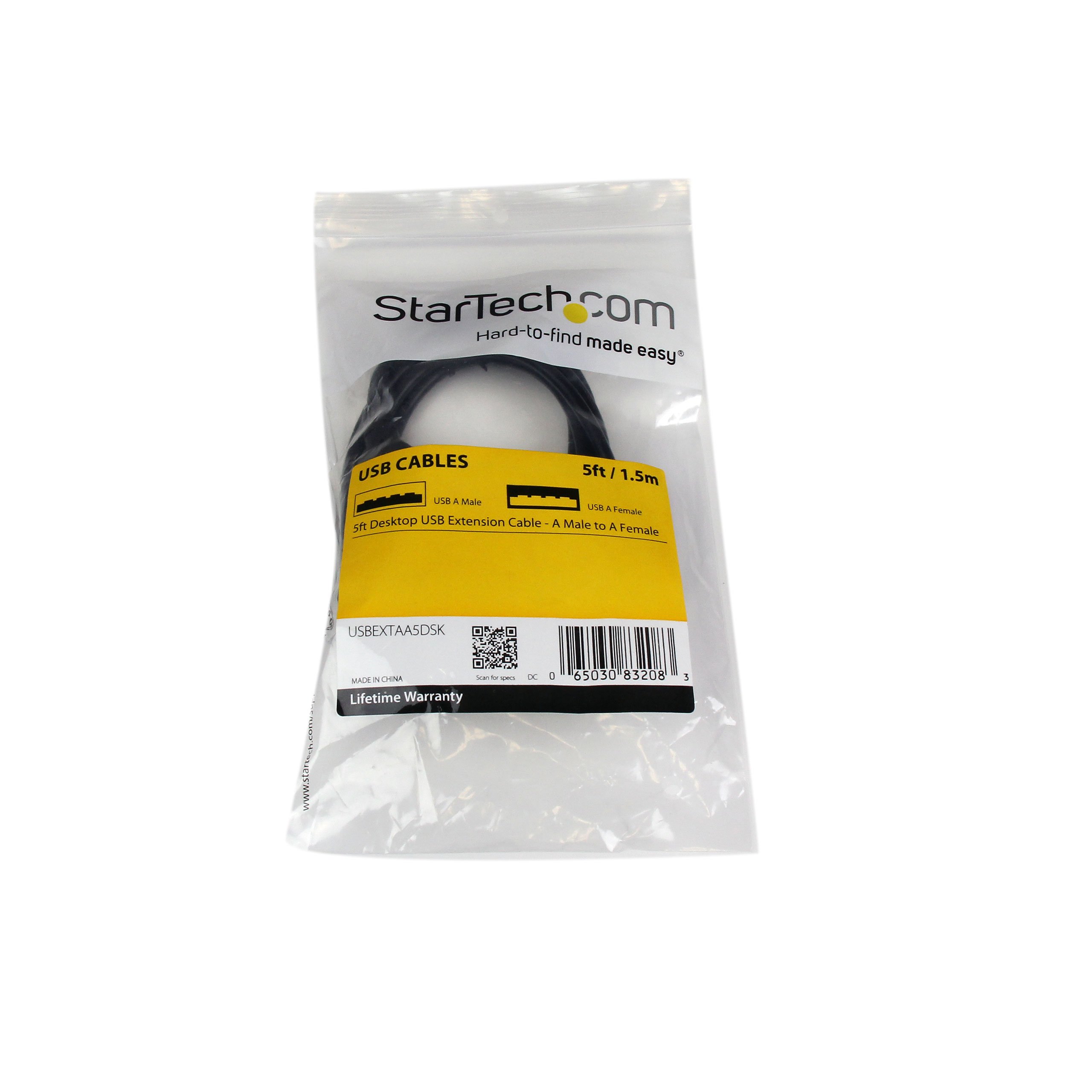 startech-com-rallonge-usb-2-0-usb-a-m-f-1-5m-noire image 4