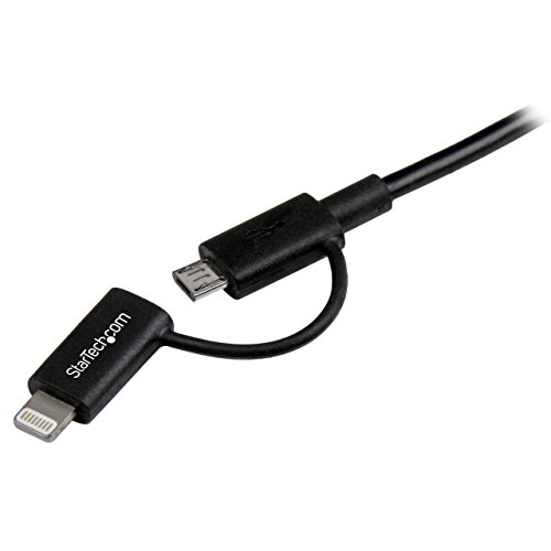 startech-com-c-ble-lightning-8-broches-micro-usb-vers-usb-1-m-noir image 8