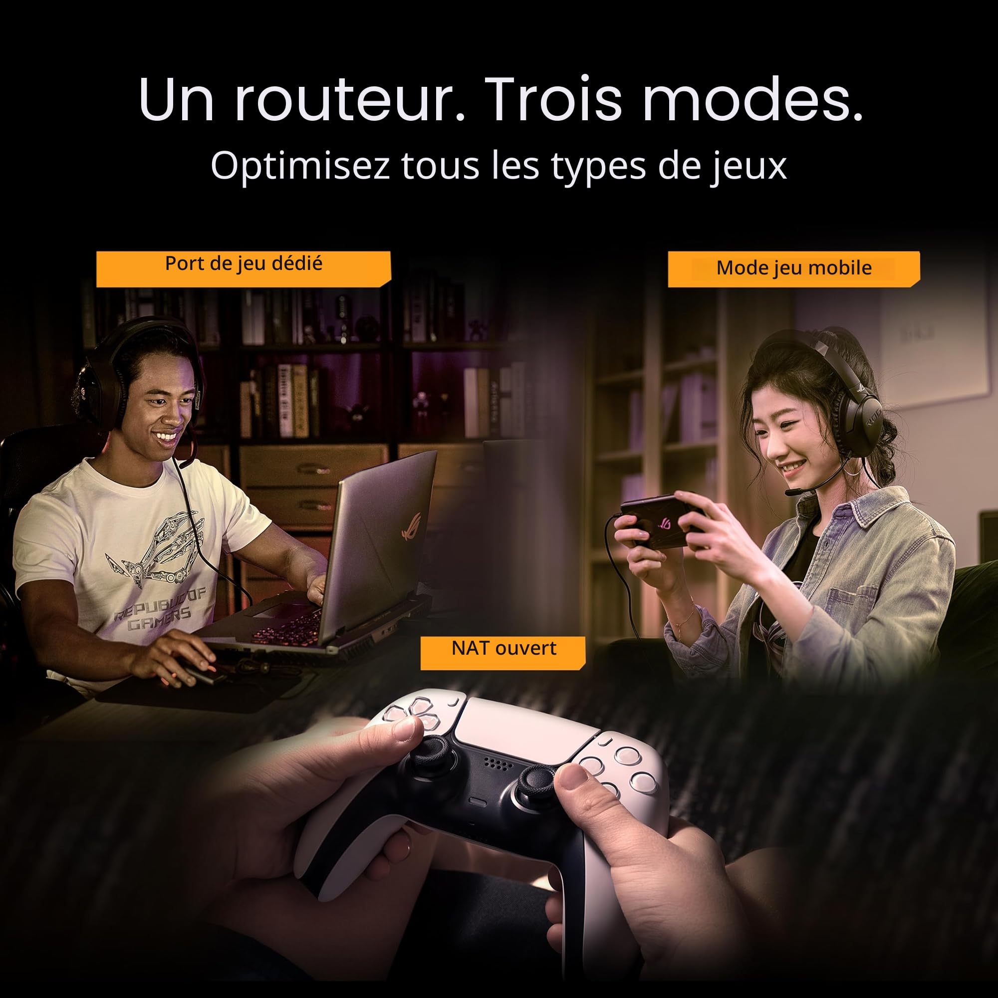 asus-tuf-gaming-be3600-v2-routeur-gaming-wifi-7-double-bande-3600-mbps-2-5g image 7