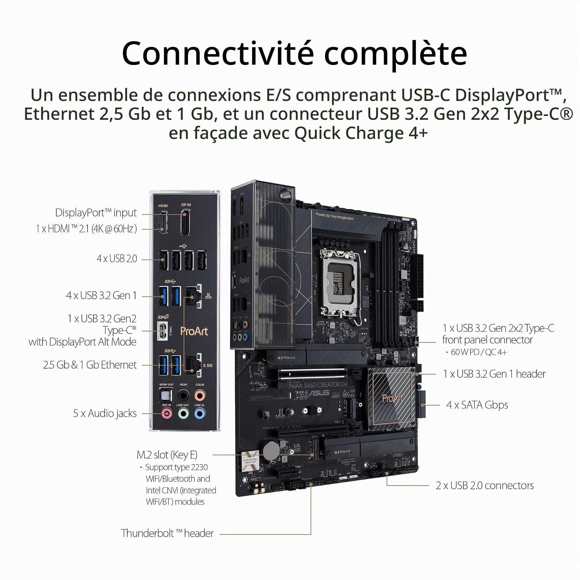 asus-proart-b660-creator-d4-carte-m-re-intel-lga1700-atx-ddr4-pcie-5-0 image 2