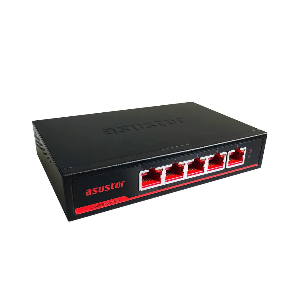 asustor-asw205t-switch-r-seau-5-ports-2-5g-25-gbps-sans-ventilateur image 1