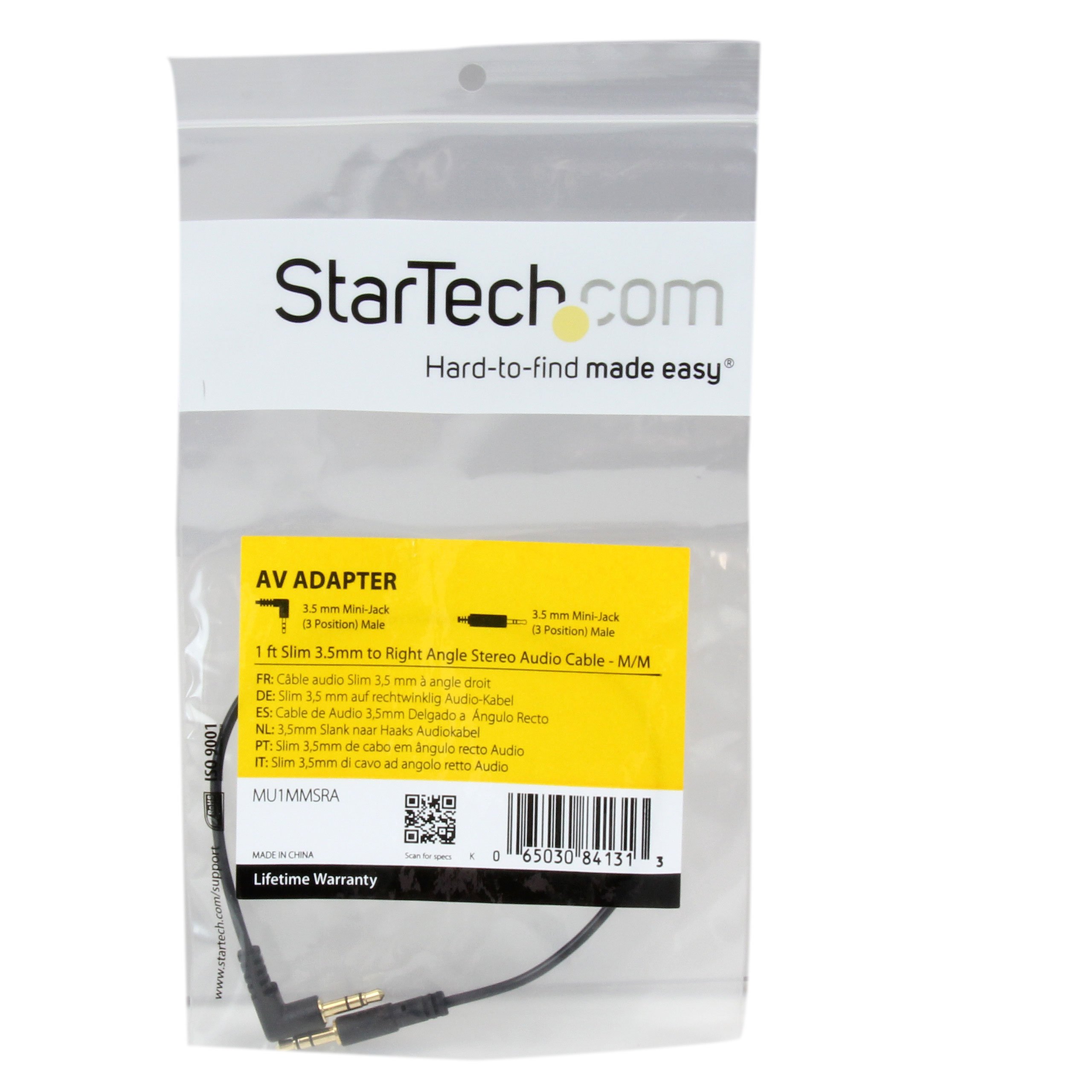 startech-com-mu1mmsra-c-ble-audio-jack-3-5-mm-coud-m-m-30-cm image 4