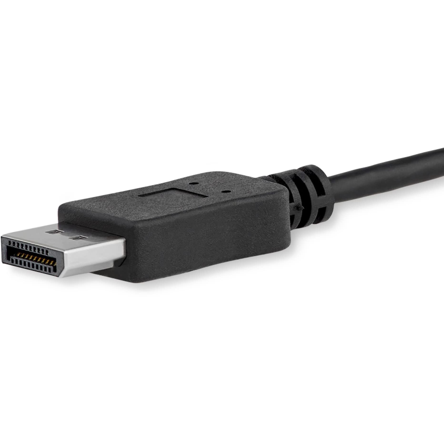 startech-com-c-ble-usb-c-vers-displayport-1-2-4k-60hz-dp-alt-mode-1-m-noir-cdp2d image 2