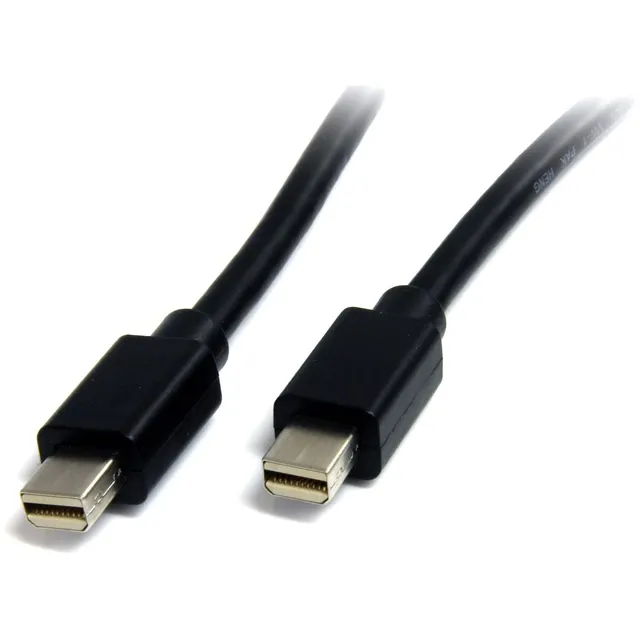 startech-com-c-ble-mini-displayport-2-m-m-m-noir-mdisp2m image 1