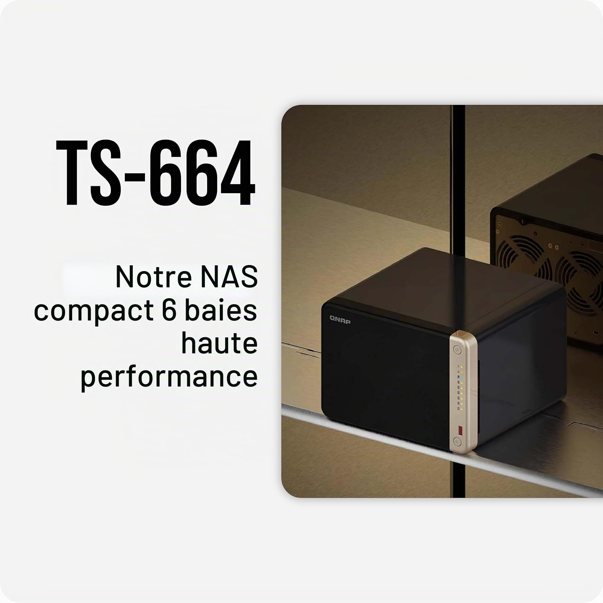 qnap-ts-664-8g-nas-6-baies-intel-celeron-n5095-8go-ram-2-5gbe-hdmi-4k image 2