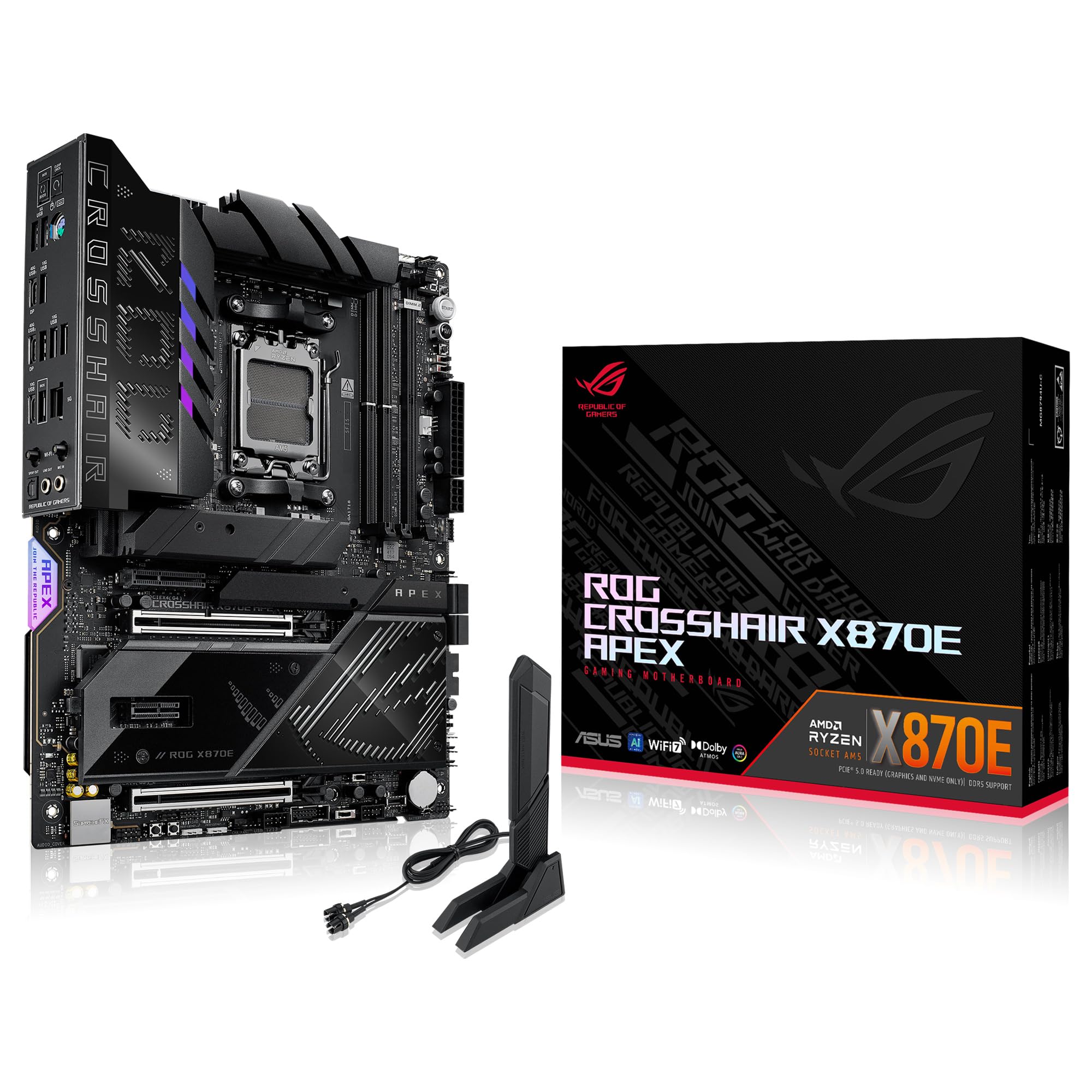 asus-rog-strix-x870e-e-gaming-wifi-carte-m-re-amd-am5-atx-ddr5-pcie-5-0 image 8
