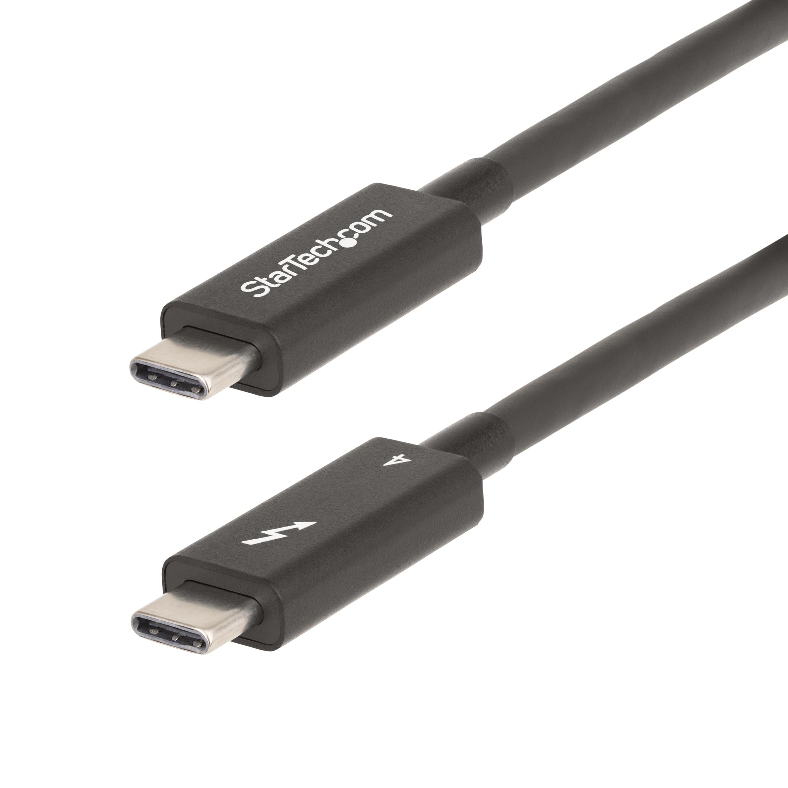 startech-com-c-ble-thunderbolt-4-actif-2-m-usb-c-40-gbps-100w-pd-8k-noir image 1