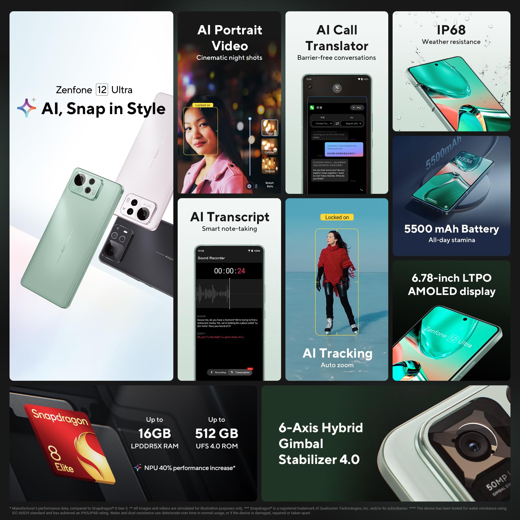 asus-zenfone-12-ultra-6-78-amoled-144hz-16go-512go-blanc-sakura-smartphone image 4